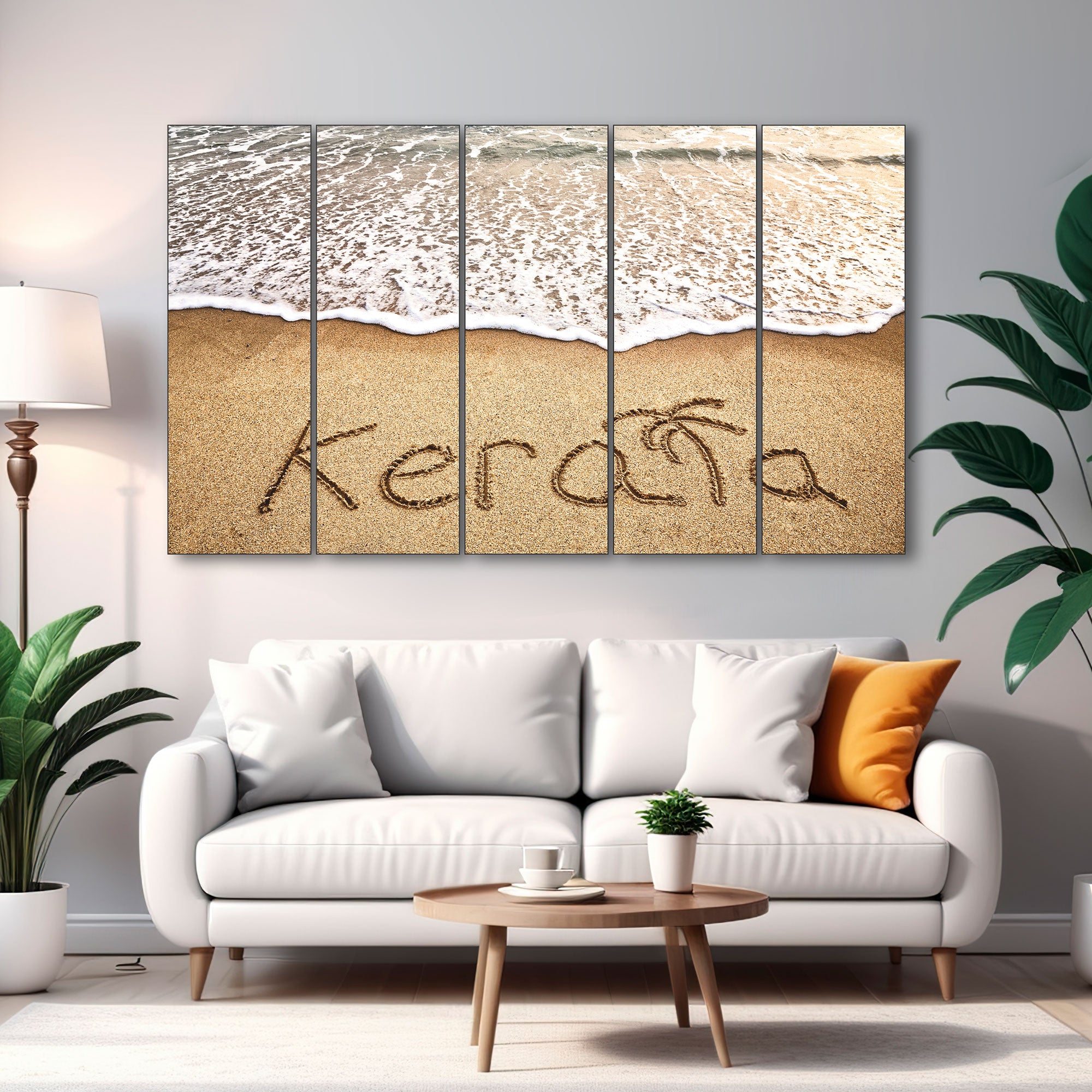 Kerala Painting with frame Big Size Wall Art for living room,Bedroom,Drawing room,Hotels
