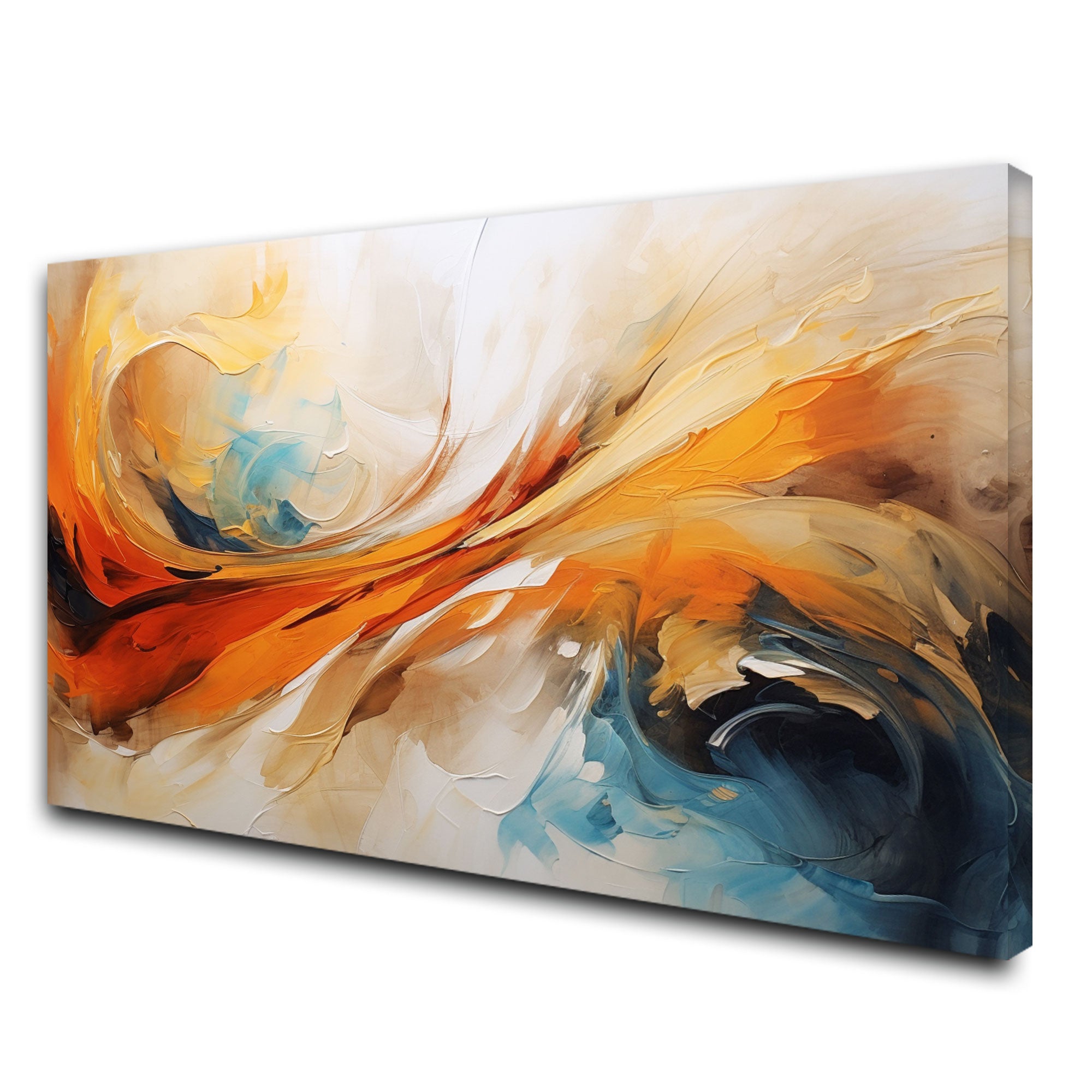 Abstract Canvas painting with frame Big Size Wall Art for living room,Bedroom,Drawing room,Hotels