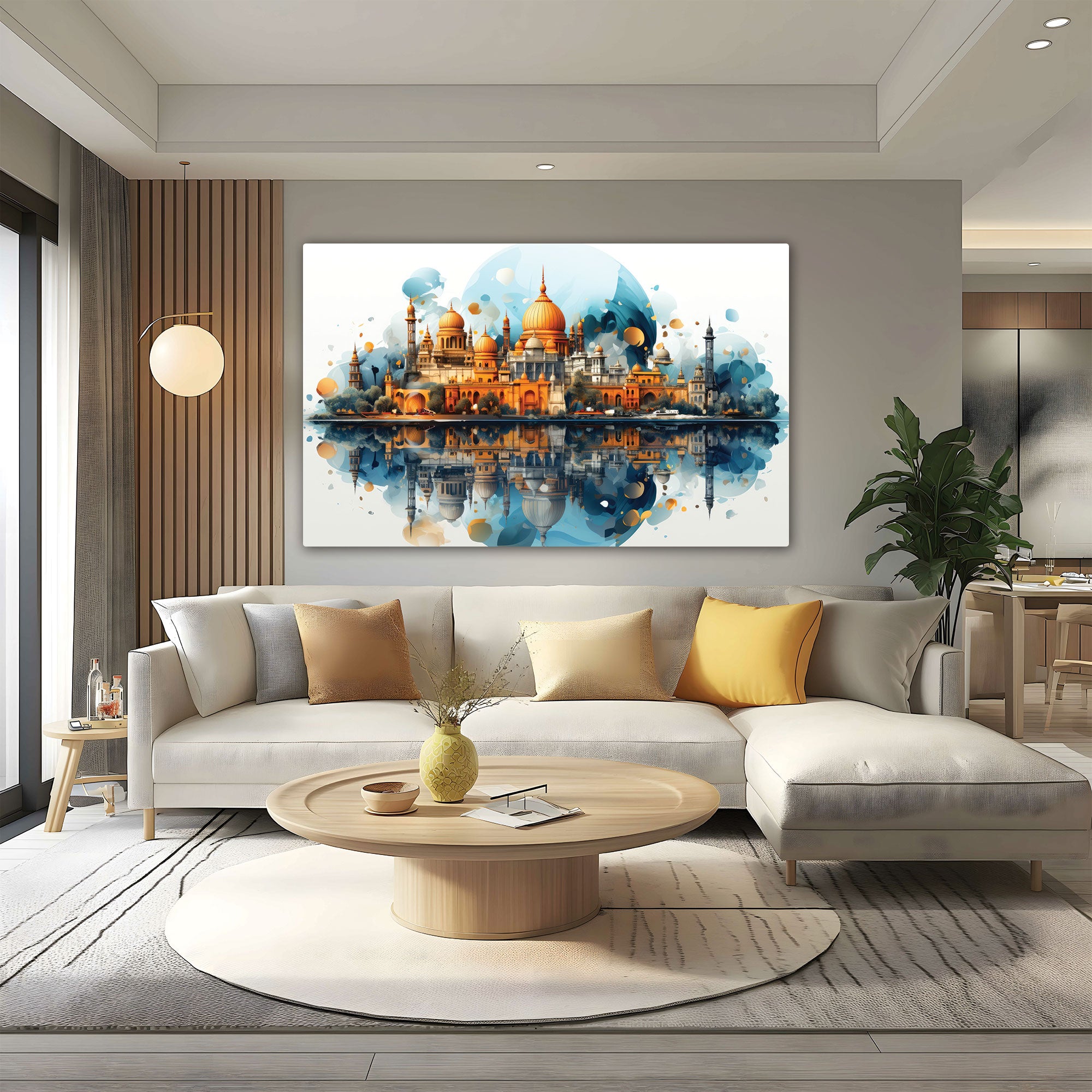 Canvas painting with frame Big Size Wall Art for living room,Bedroom,Drawing room,Hotels