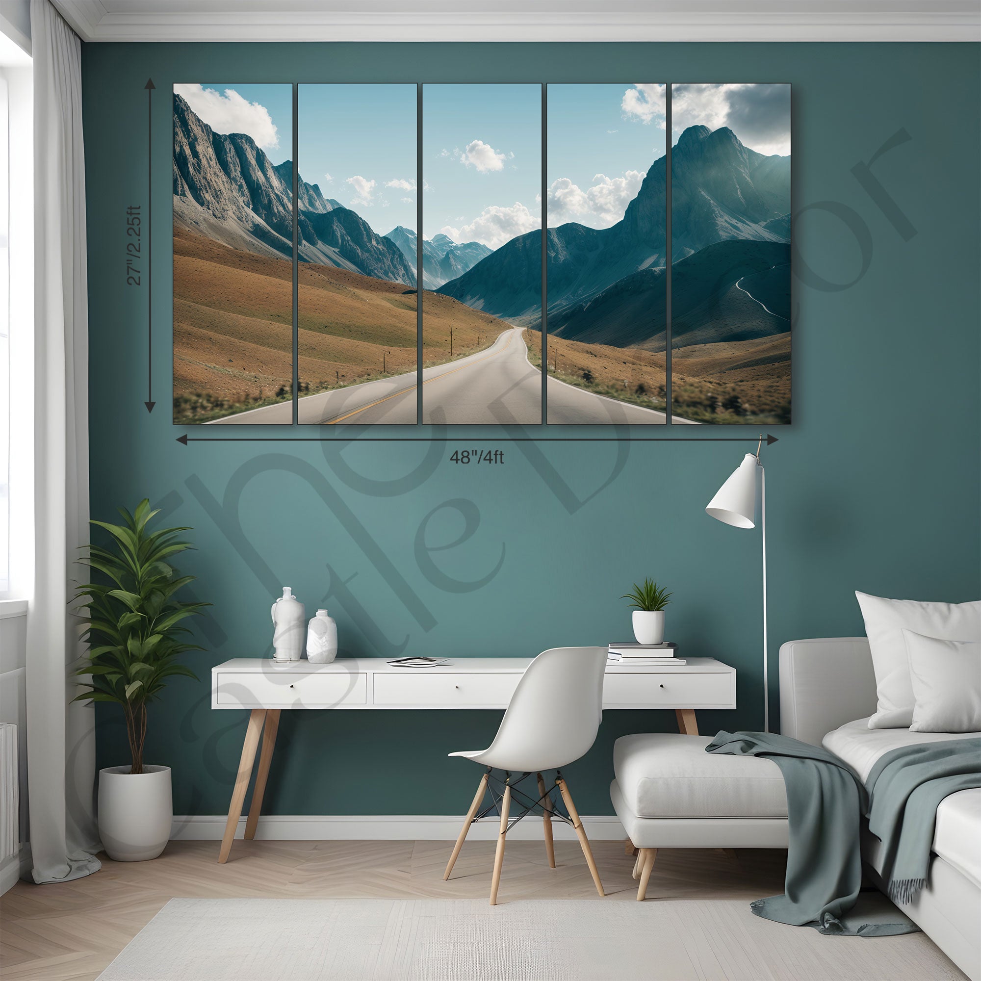 Nature Painting with frame Big Size Wall Art for living room,Bedroom,Drawing room,Hotels