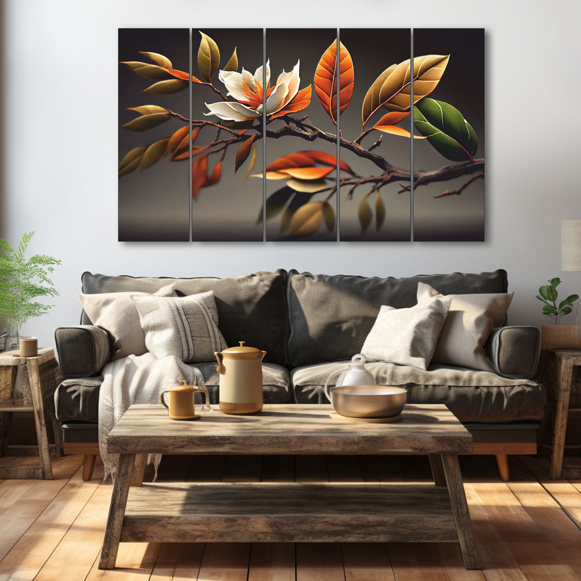 Flowers Painting with frame Big Size Wall Art for living room,Bedroom,Drawing room,Hotels