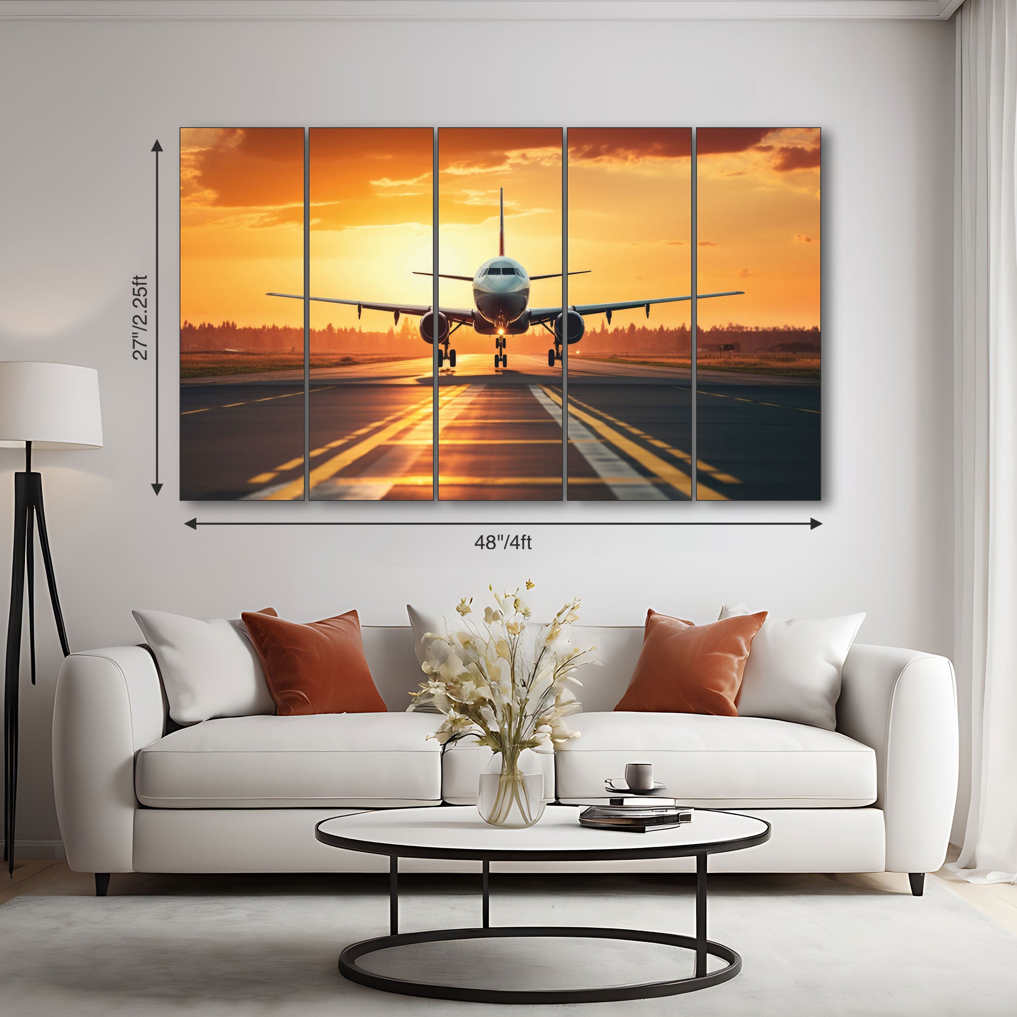 Aviation Painting with frame Big Size Wall Art for living room,Bedroom,Drawing room,Hotels