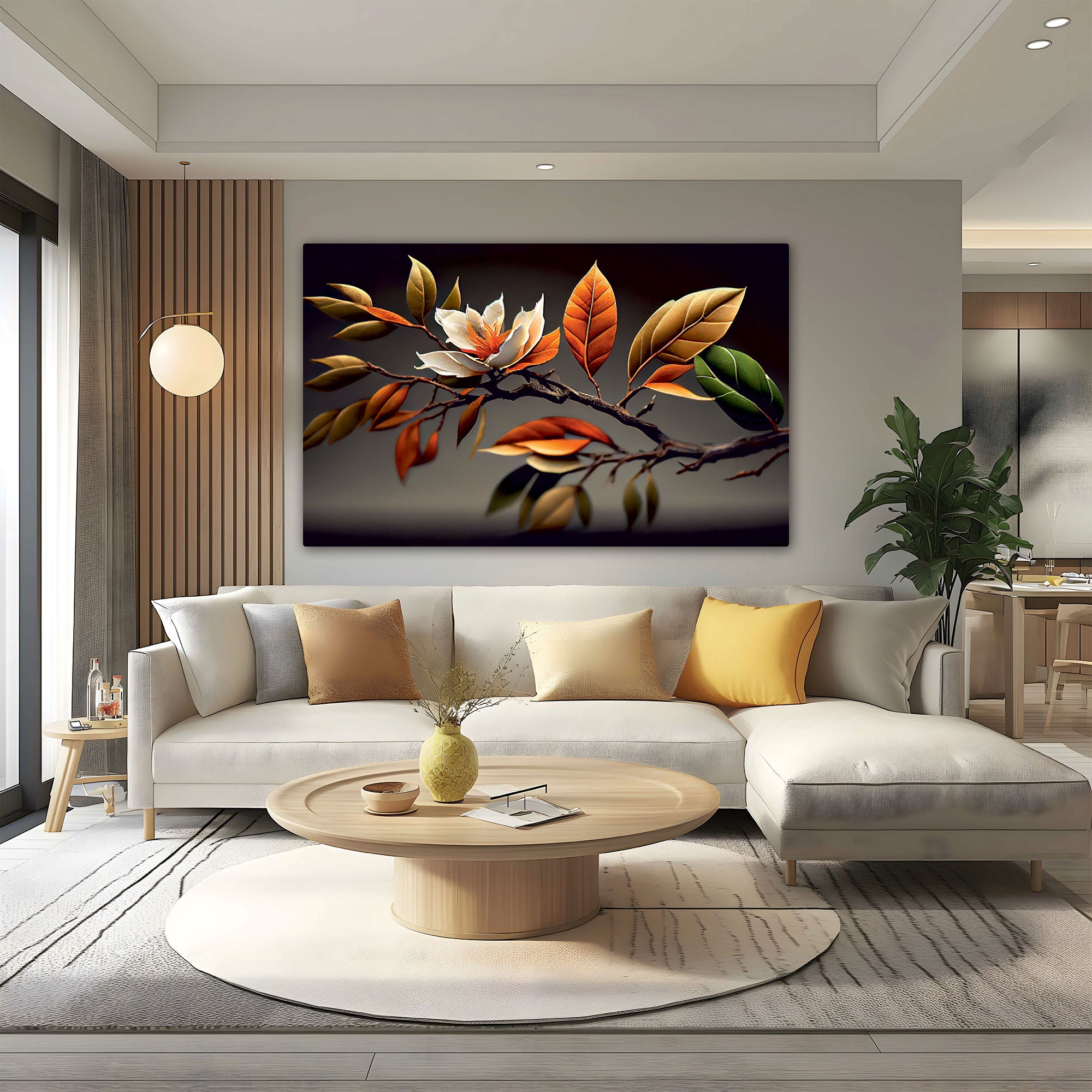 Flower Canvas painting with frame Big Size Wall Art for living room,Bedroom,Drawing room,Hotels