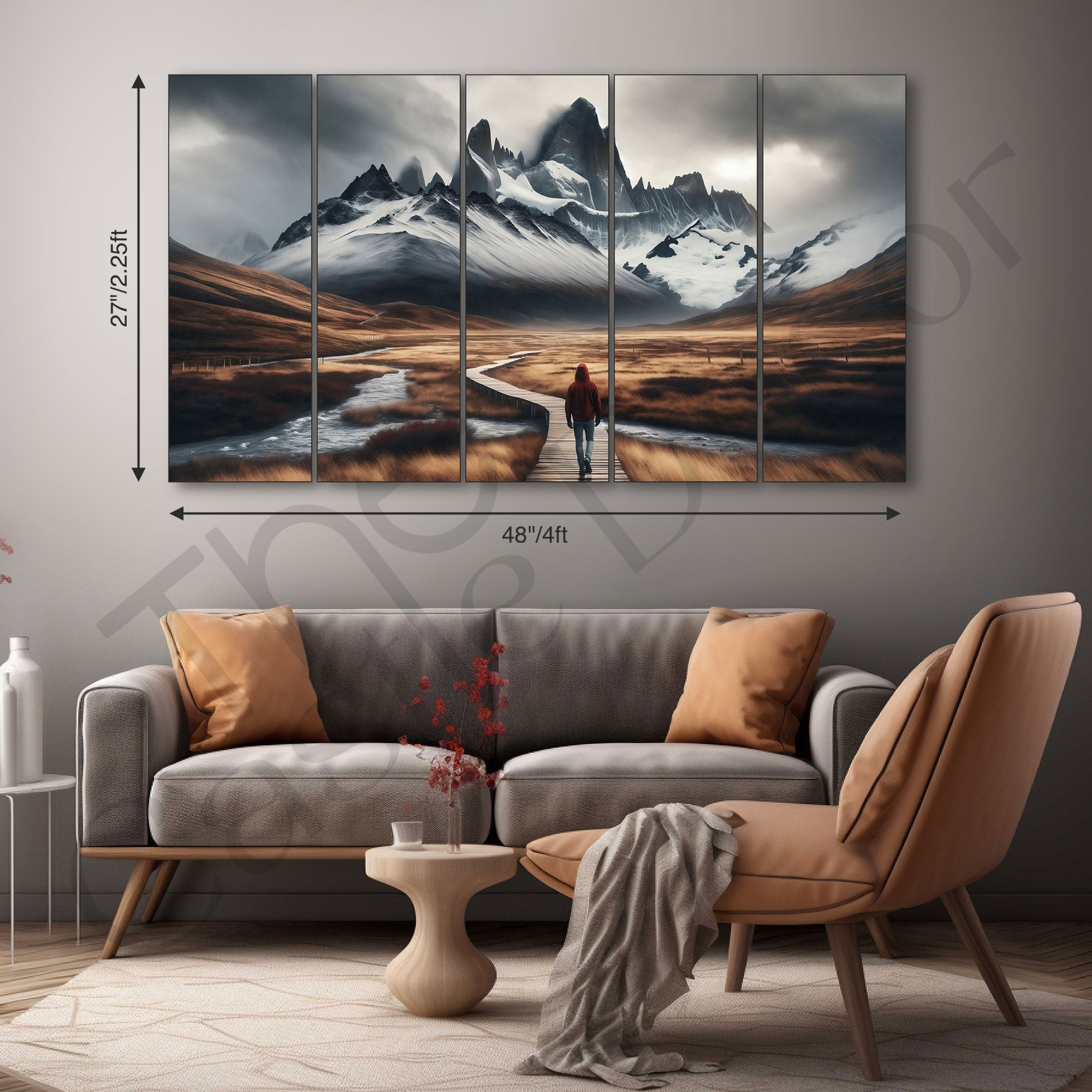 Nature Painting with frame Big Size Wall Art for living room,Bedroom,Drawing room,Hotels