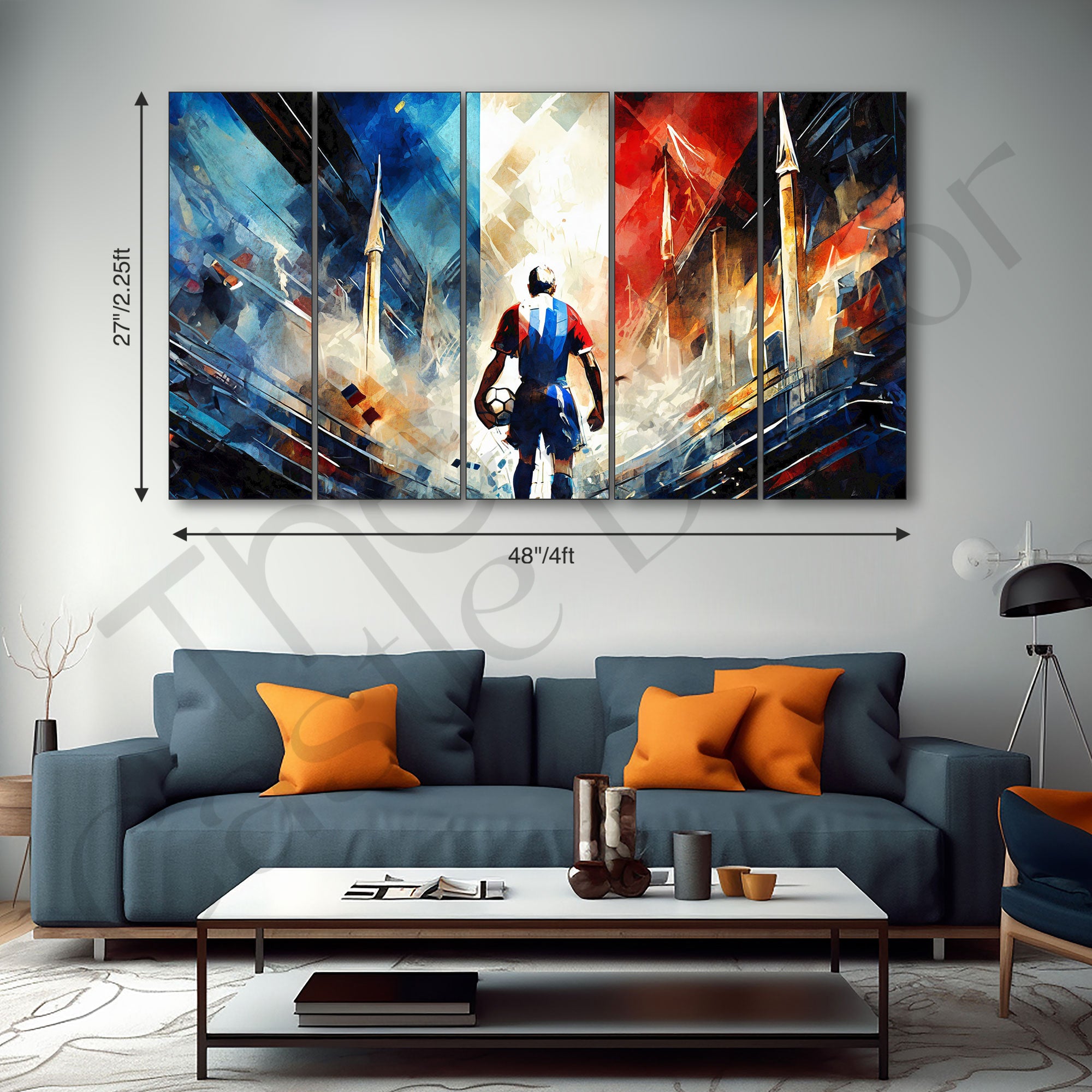 Sports Painting with frame Big Size Wall Art for living room,Bedroom,Drawing room,Hotels