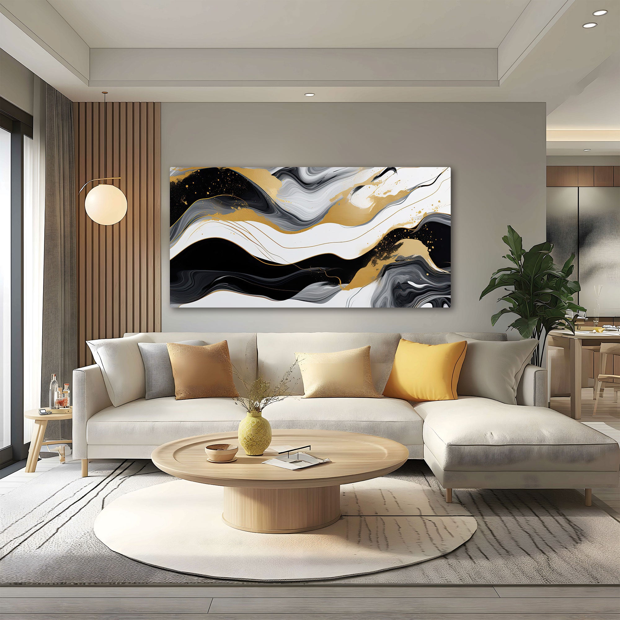 MarbleAbstract Canvas painting Big Size Wall Art for living room,Bedroom,Drawing room,Hotels