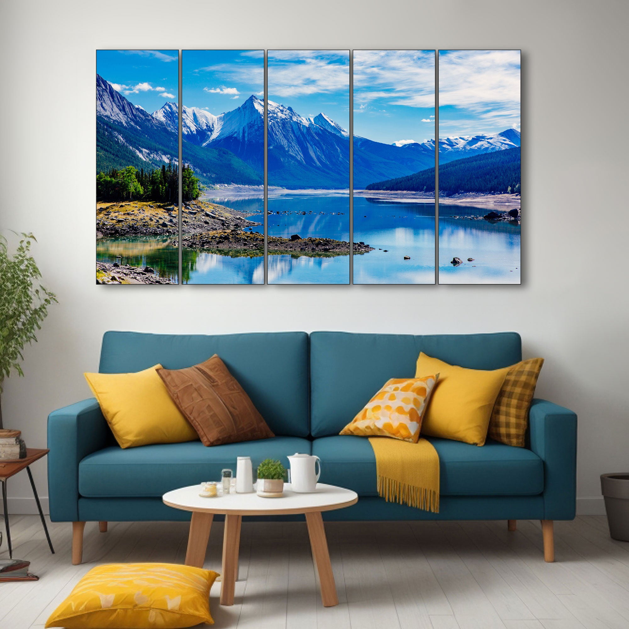 Nature Painting with frame Big Size Wall Art for living room,Bedroom,Drawing room,Hotels