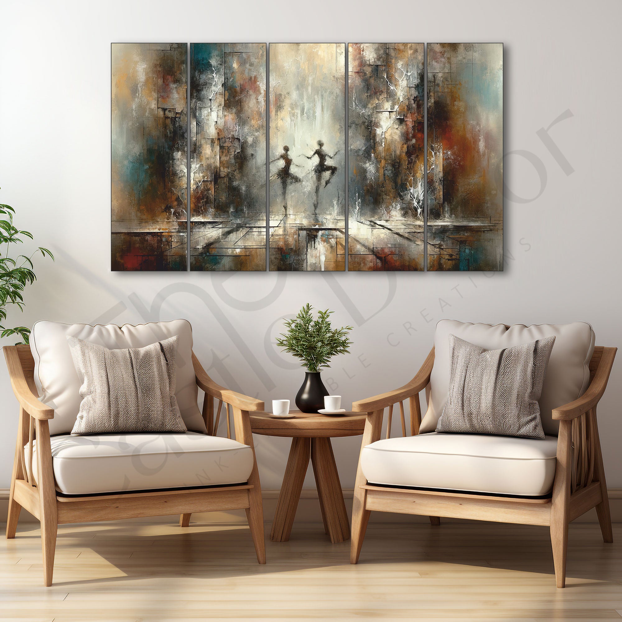 Dance Painting with frame Big Size Wall Art for living room,Bedroom,Drawing room,Hotels