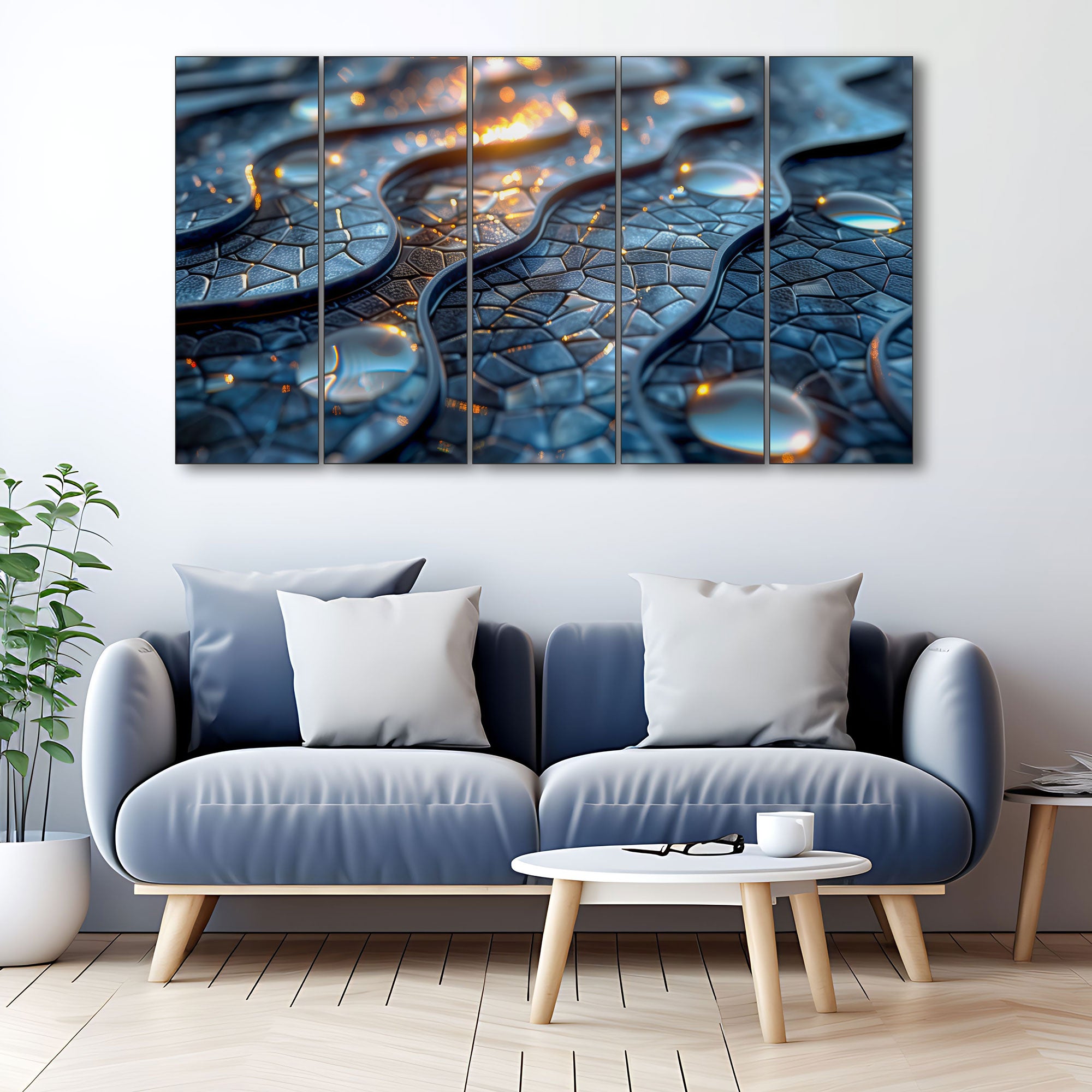 Abstract Painting with frame Big Size Wall Art for living room,Bedroom,Drawing room,Hotels