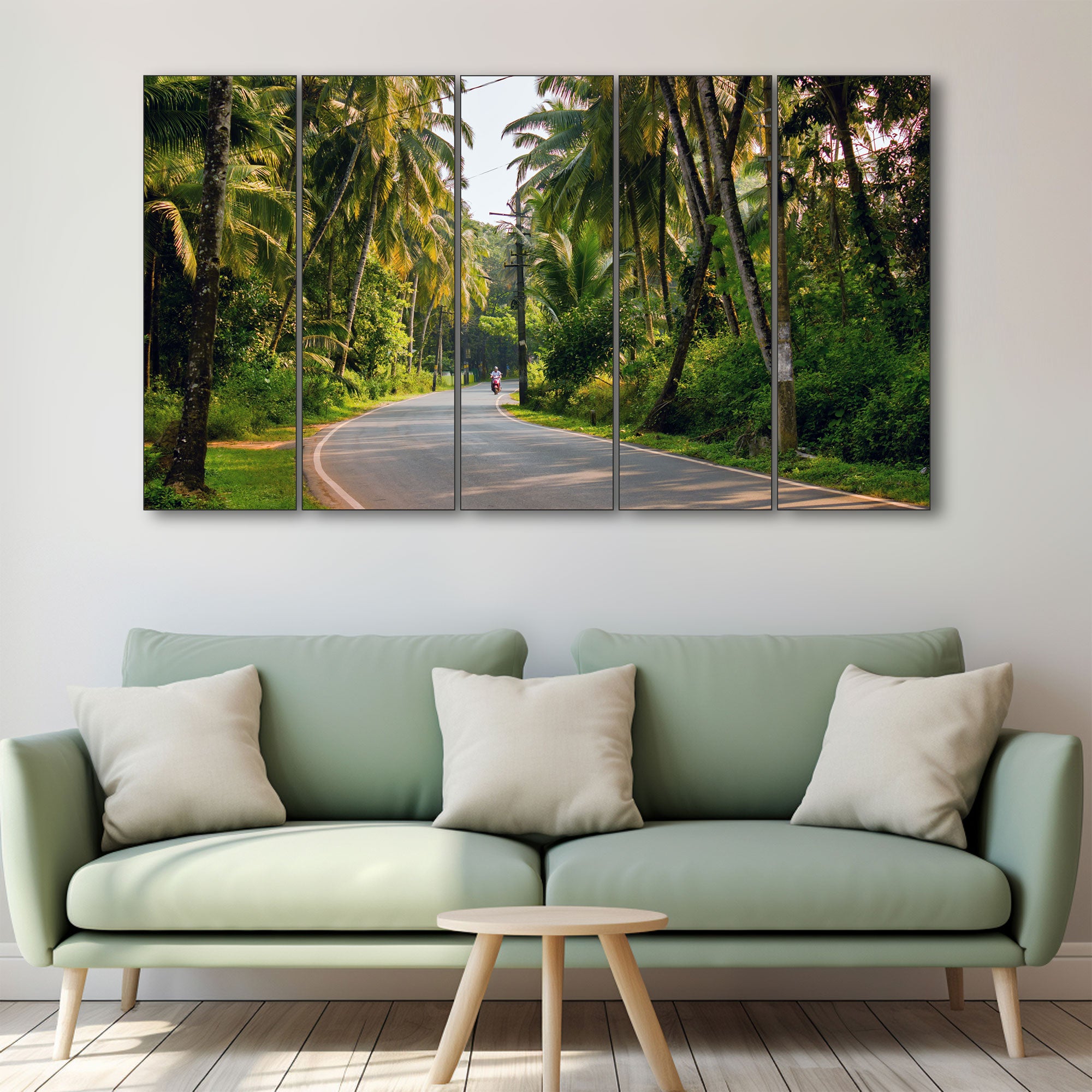 Kerala Painting with frame Big Size Wall Art for living room,Bedroom,Drawing room,Hotels
