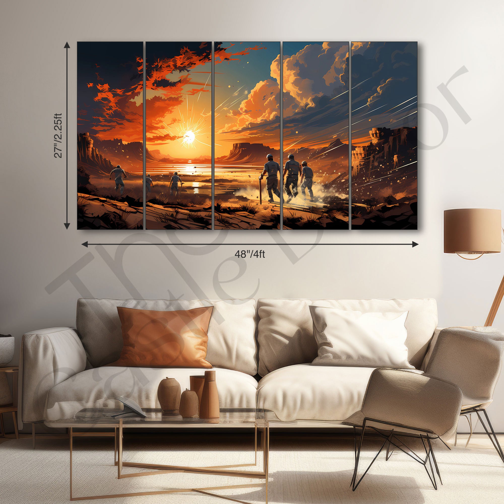 Sports Painting with frame Big Size Wall Art for living room,Bedroom,Drawing room,Hotels
