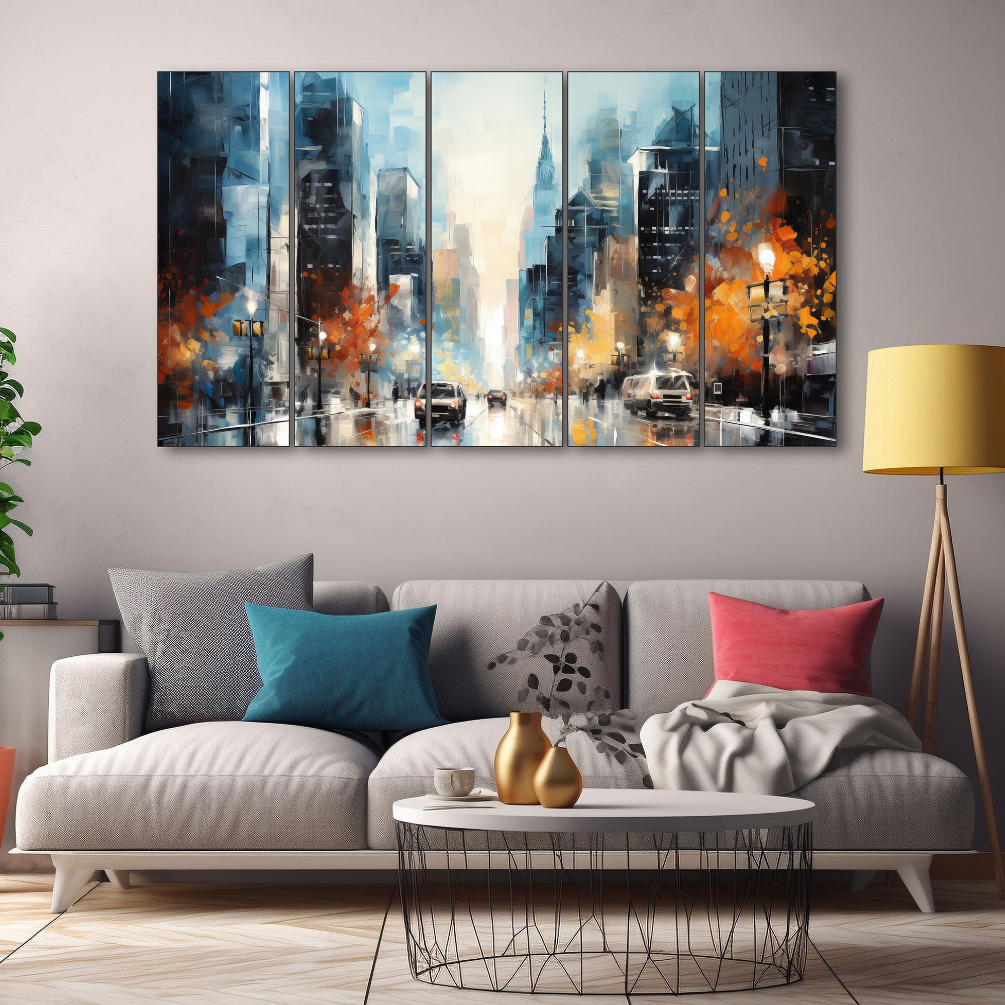 Abstract Painting with frame Big Size Wall Art for living room,Bedroom,Drawing room,Hotels