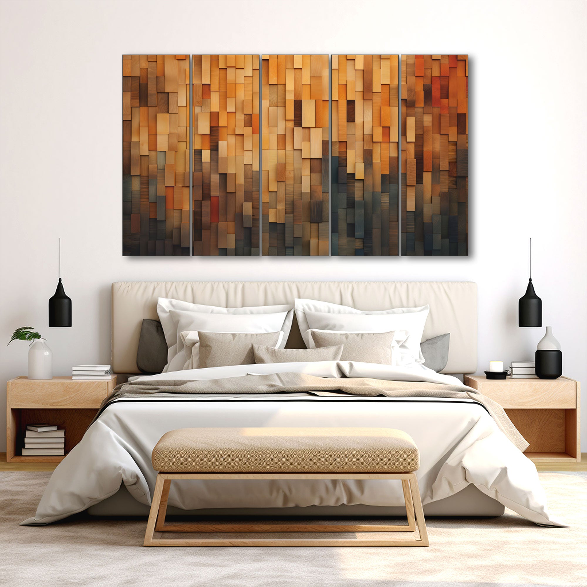 Abstract Art Painting with frame Big Size Wall Art for living room,Bedroom,Drawing room,Hotels