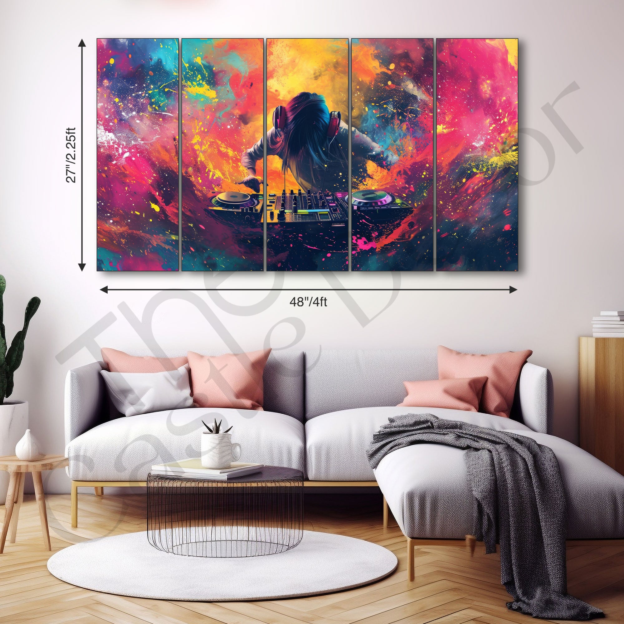 Music Painting with frame Big Size Wall Art for living room,Bedroom,Drawing room,Hotels
