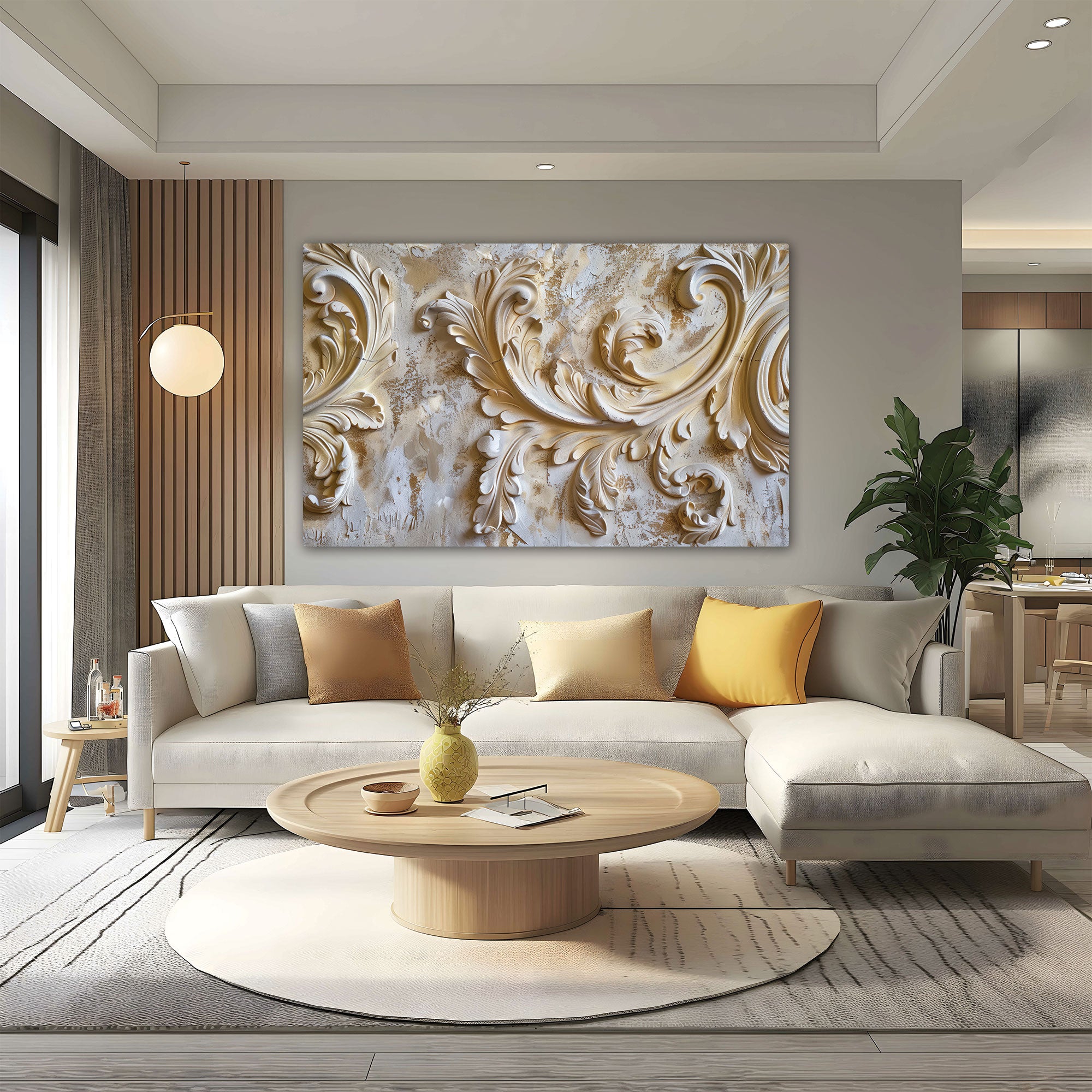 Modern wall putty Canvas painting Big Size Wall Art for living room,Bedroom,Drawing room,Hotels