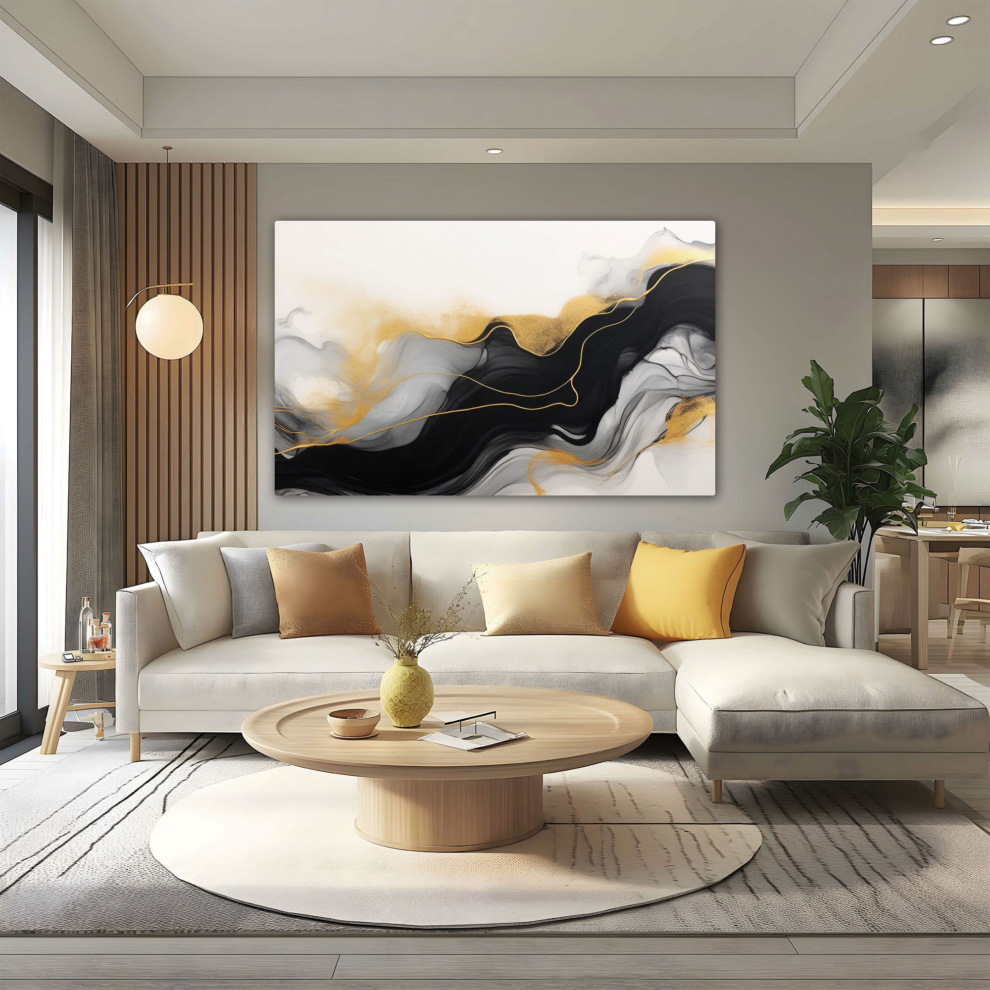 MarbleAbstract Canvas painting with frame Big Size Wall Art for living room,Bedroom,Drawing room,Hotels