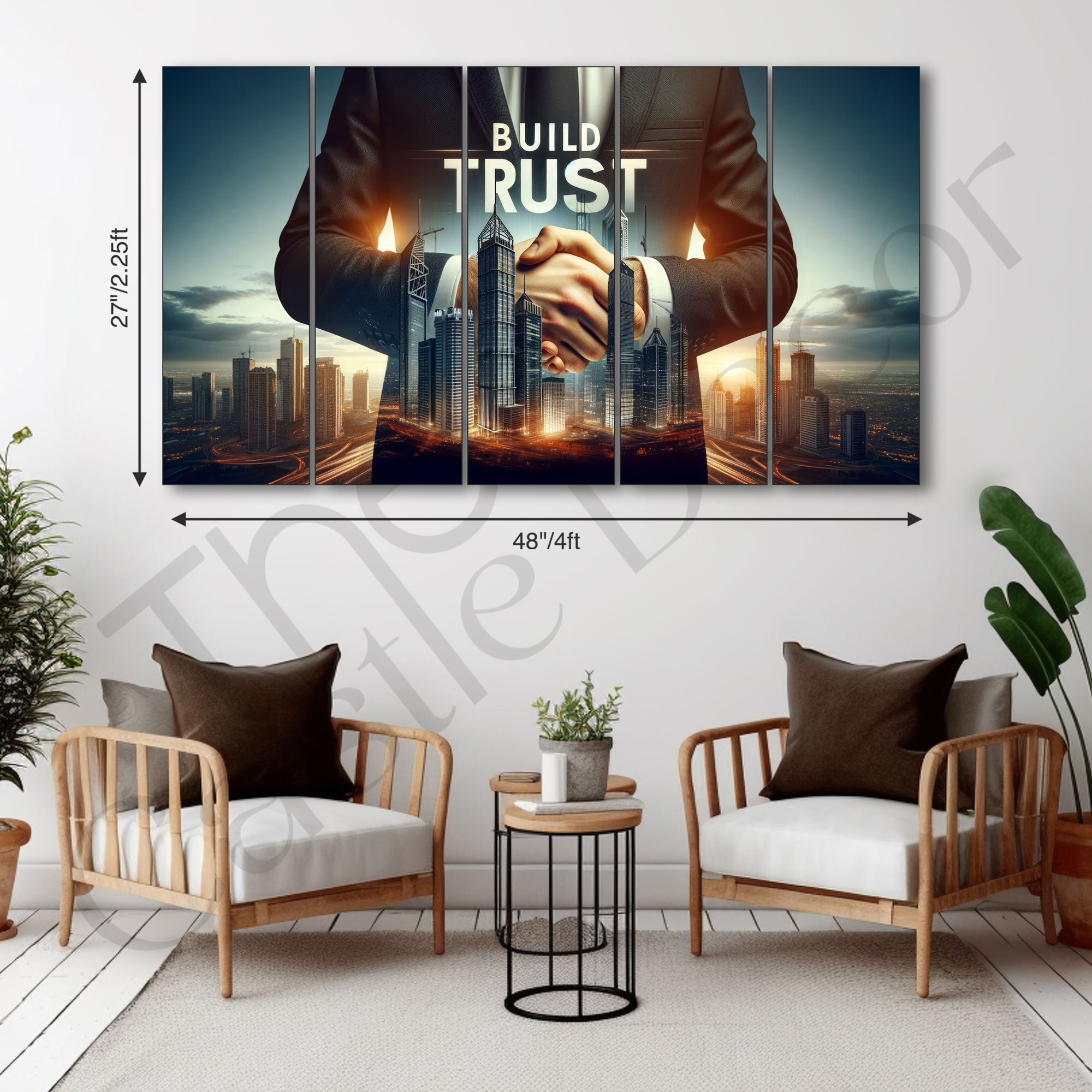 Corporate Painting with frame Big Size Wall Art for living room,Bedroom,Drawing room,Hotels