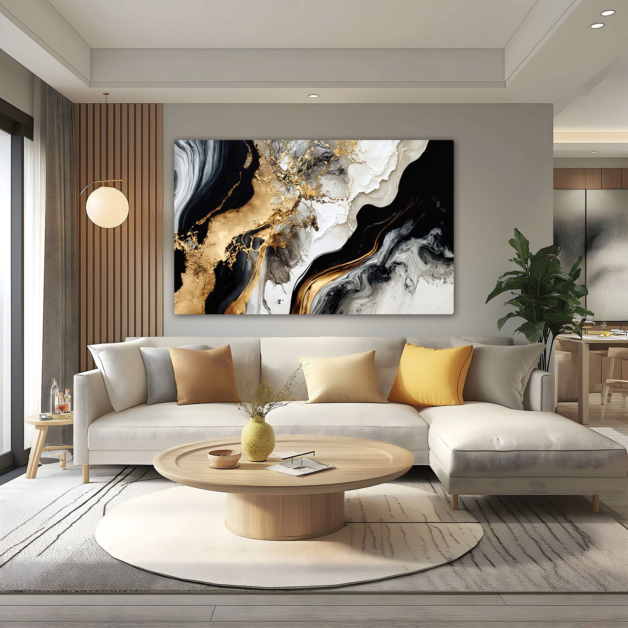 MarbleAbstract Canvas painting with frame Big Size Wall Art for living room,Bedroom,Drawing room,Hotels