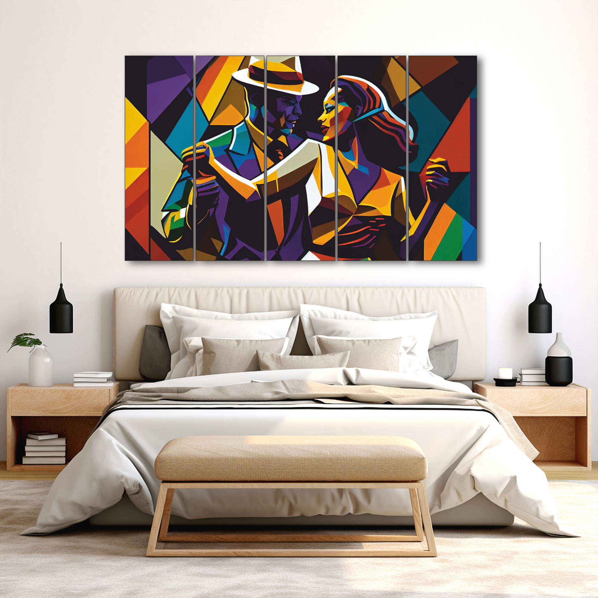 Dance Painting with frame Big Size Wall Art for living room,Bedroom,Drawing room,Hotels