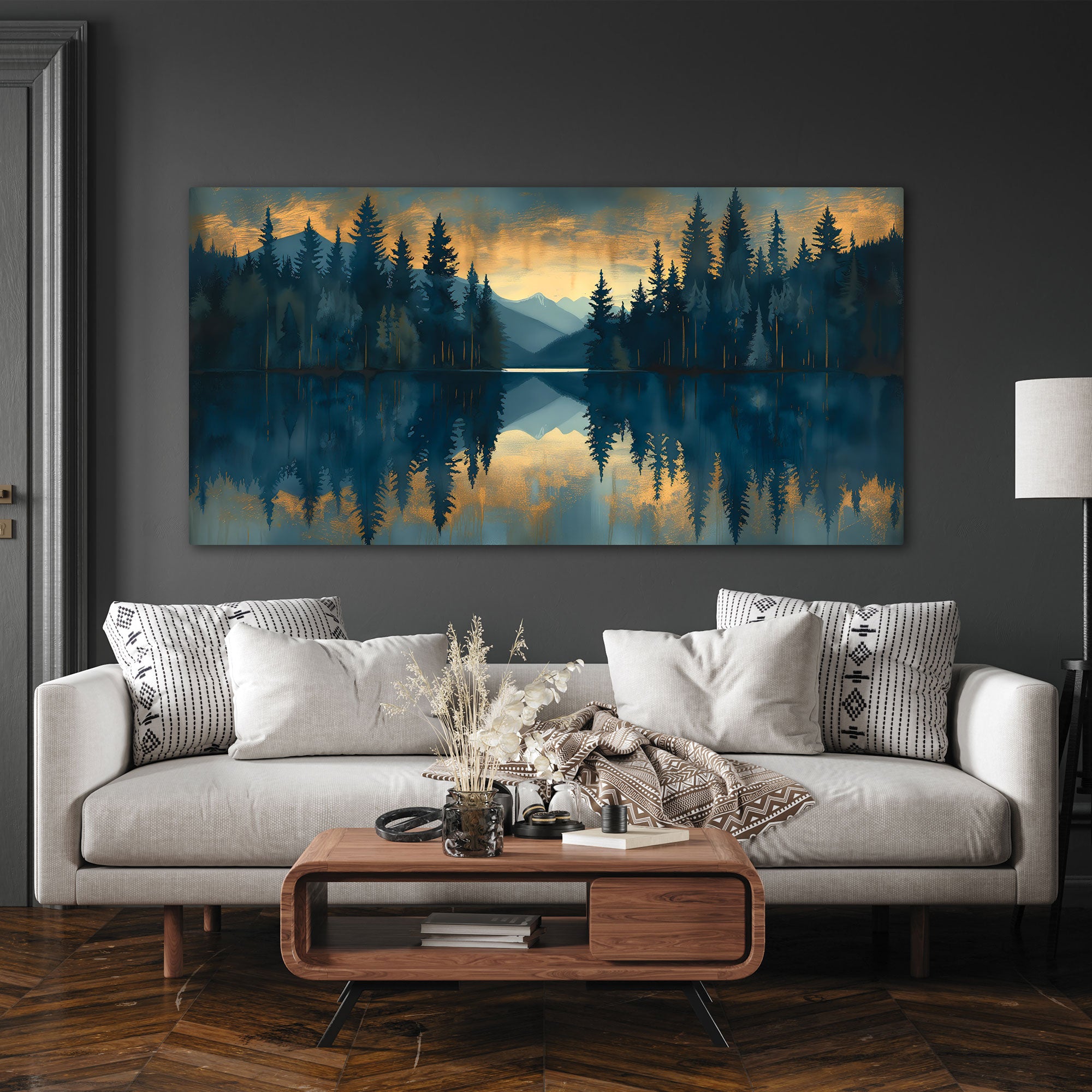 WildlifeAbstract colour Canvas painting with frame Big Size Wall Art for living room,Bedroom,Drawing room,Hotels