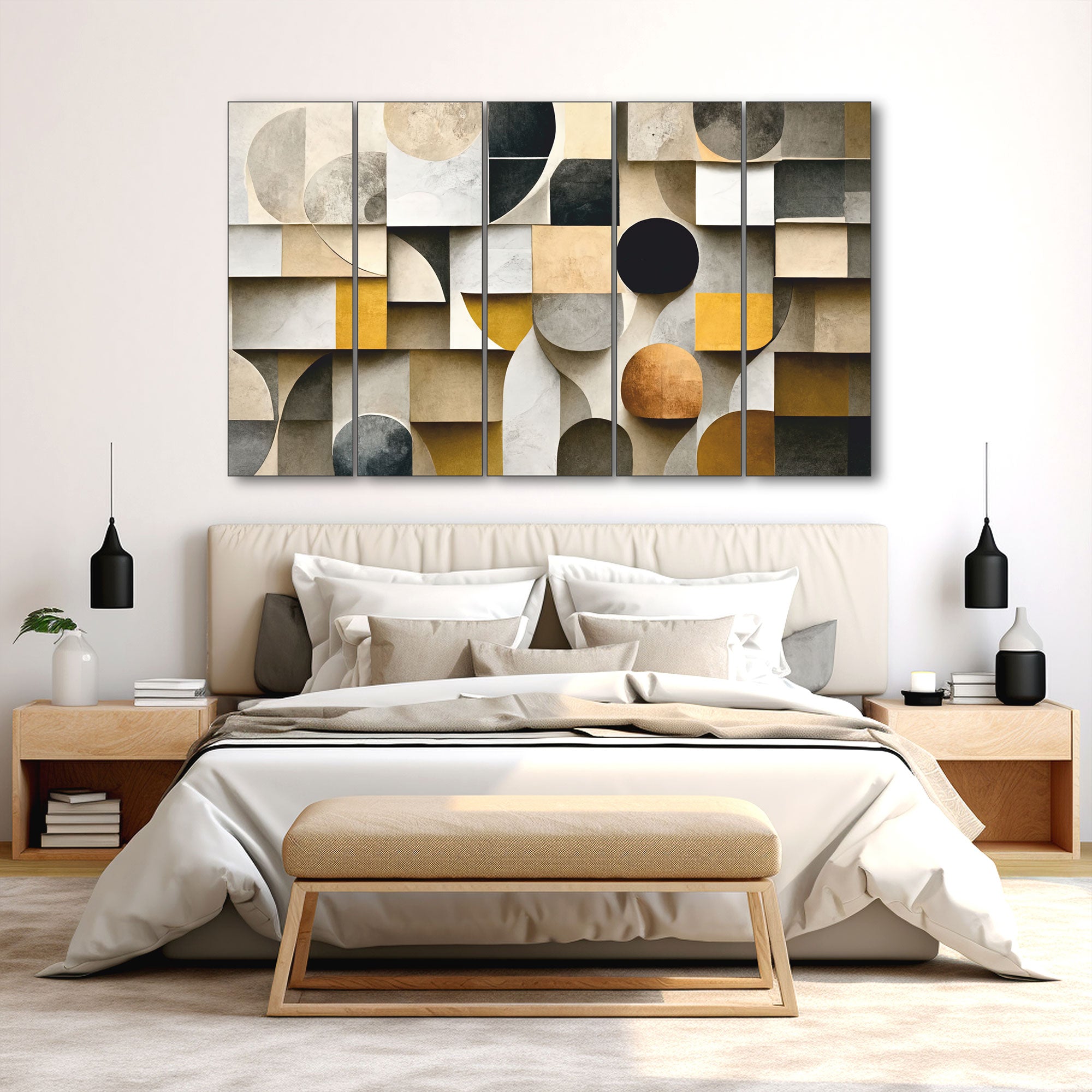 Abstract Art Painting with frame Big Size Wall Art for living room,Bedroom,Drawing room,Hotels