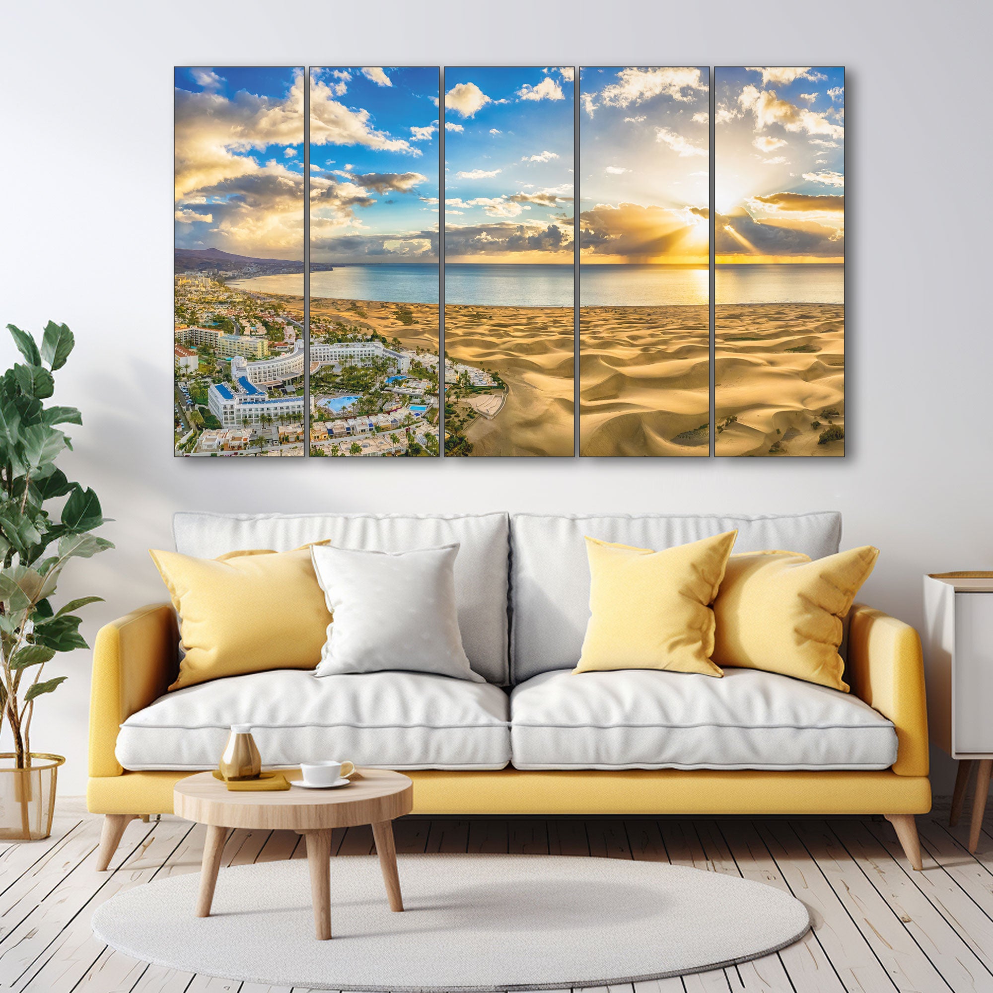 Sea Water Painting with frame Big Size Wall Art for living room,Bedroom,Drawing room,Hotels
