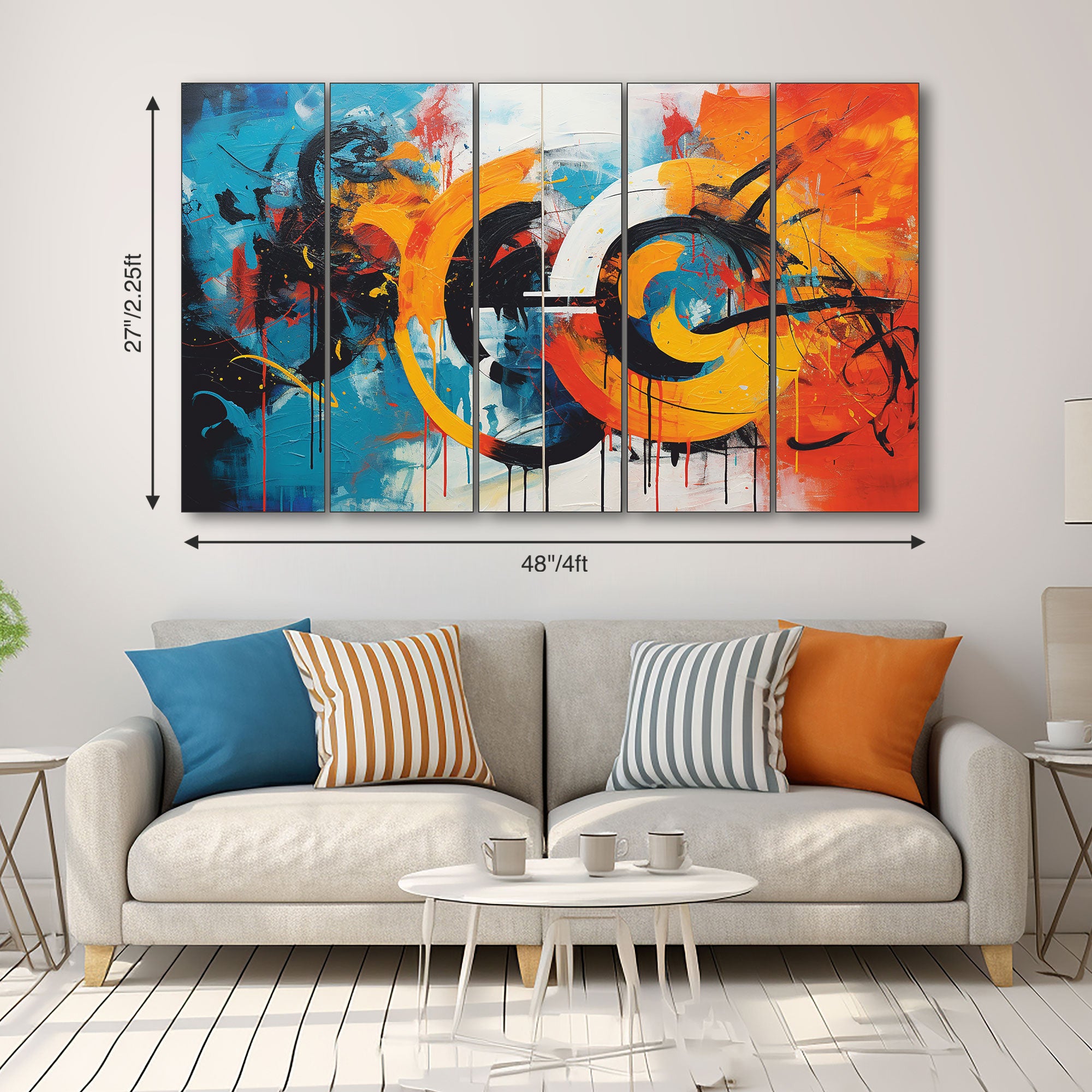 Music Painting with frame Big Size Wall Art for living room,Bedroom,Drawing room,Hotels