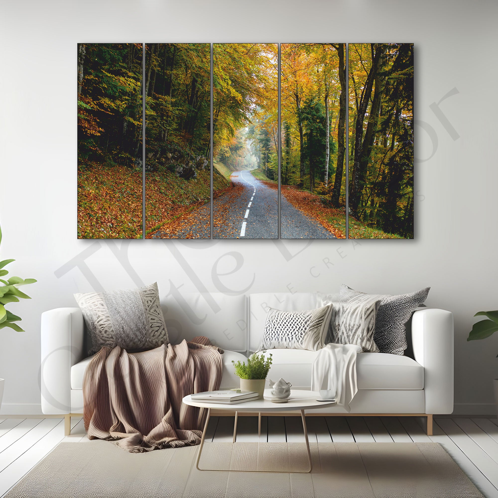 Trees Painting with frame Big Size Wall Art for living room,Bedroom,Drawing room,Hotels