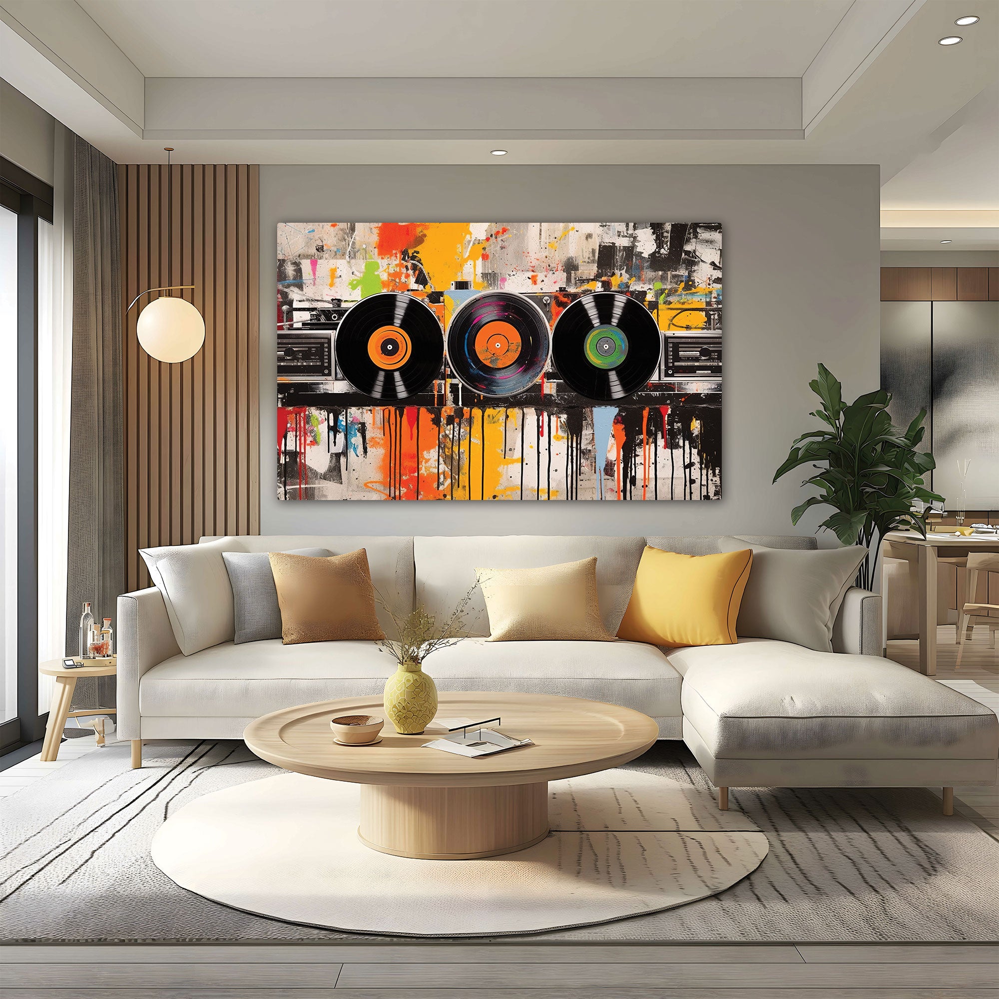 Music art Canvas painting with frame Big Size Wall Art for living room,Bedroom,Drawing room,Hotels