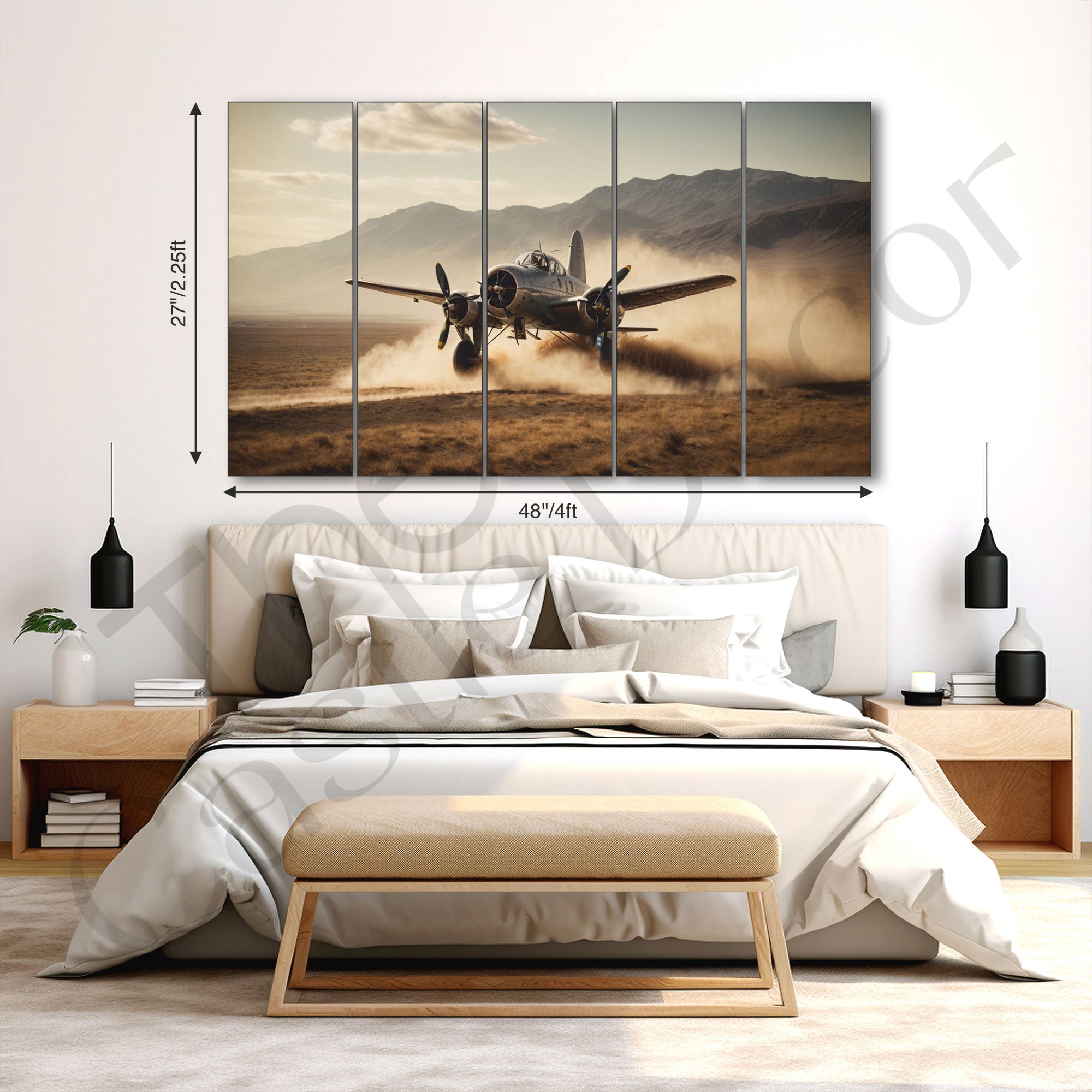 Aviation Painting with frame Big Size Wall Art for living room,Bedroom,Drawing room,Hotels