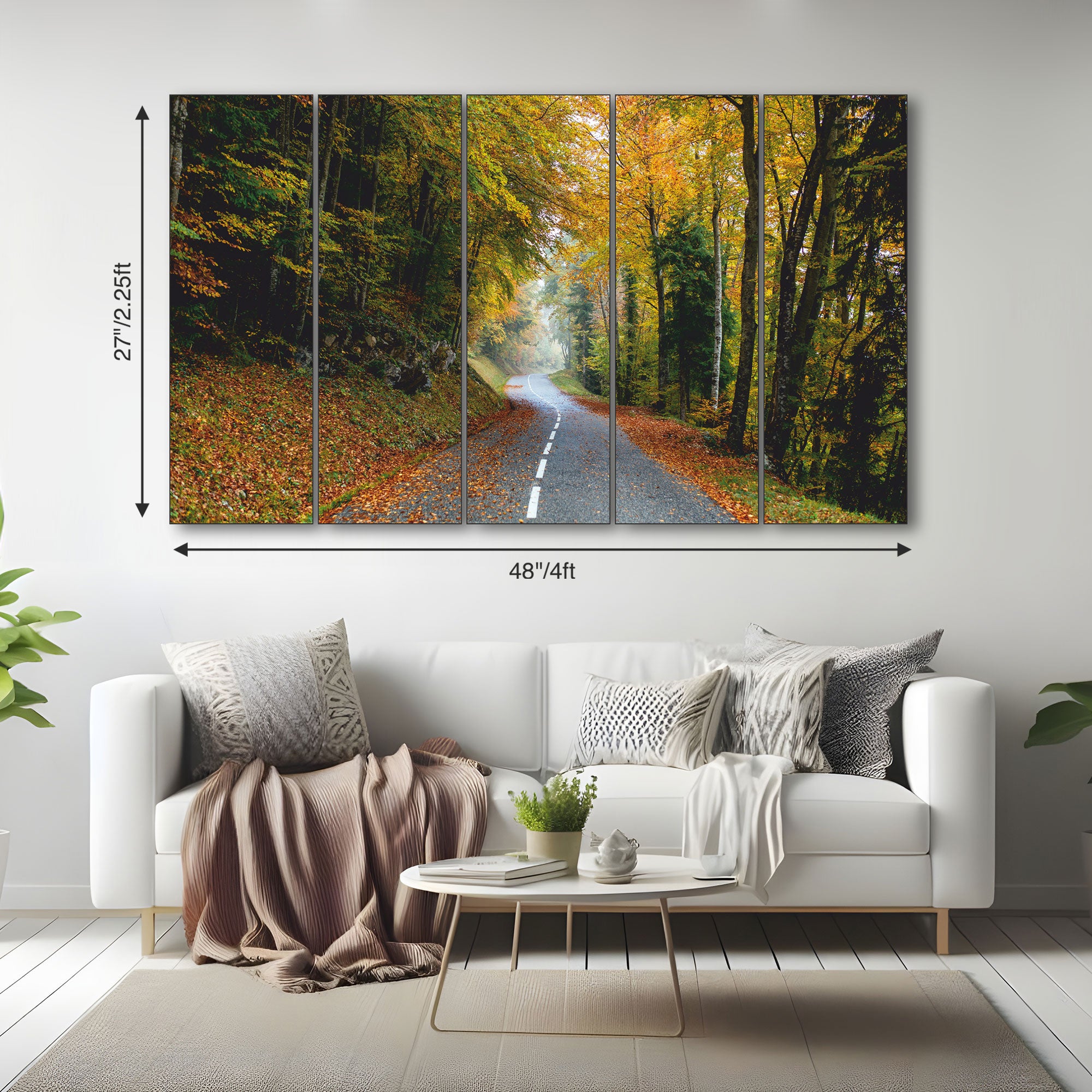 Trees Painting with frame Big Size Wall Art for living room,Bedroom,Drawing room,Hotels