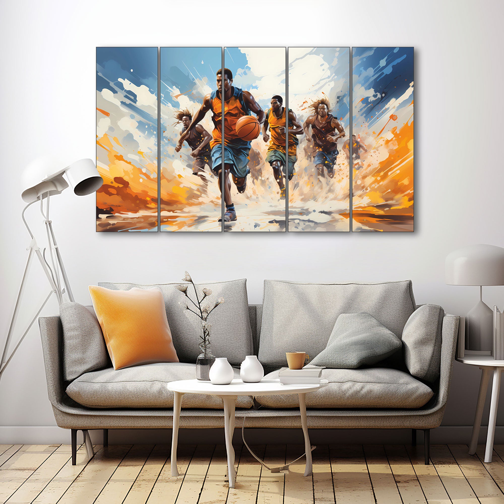 Sports Painting with frame Big Size Wall Art for living room,Bedroom,Drawing room,Hotels