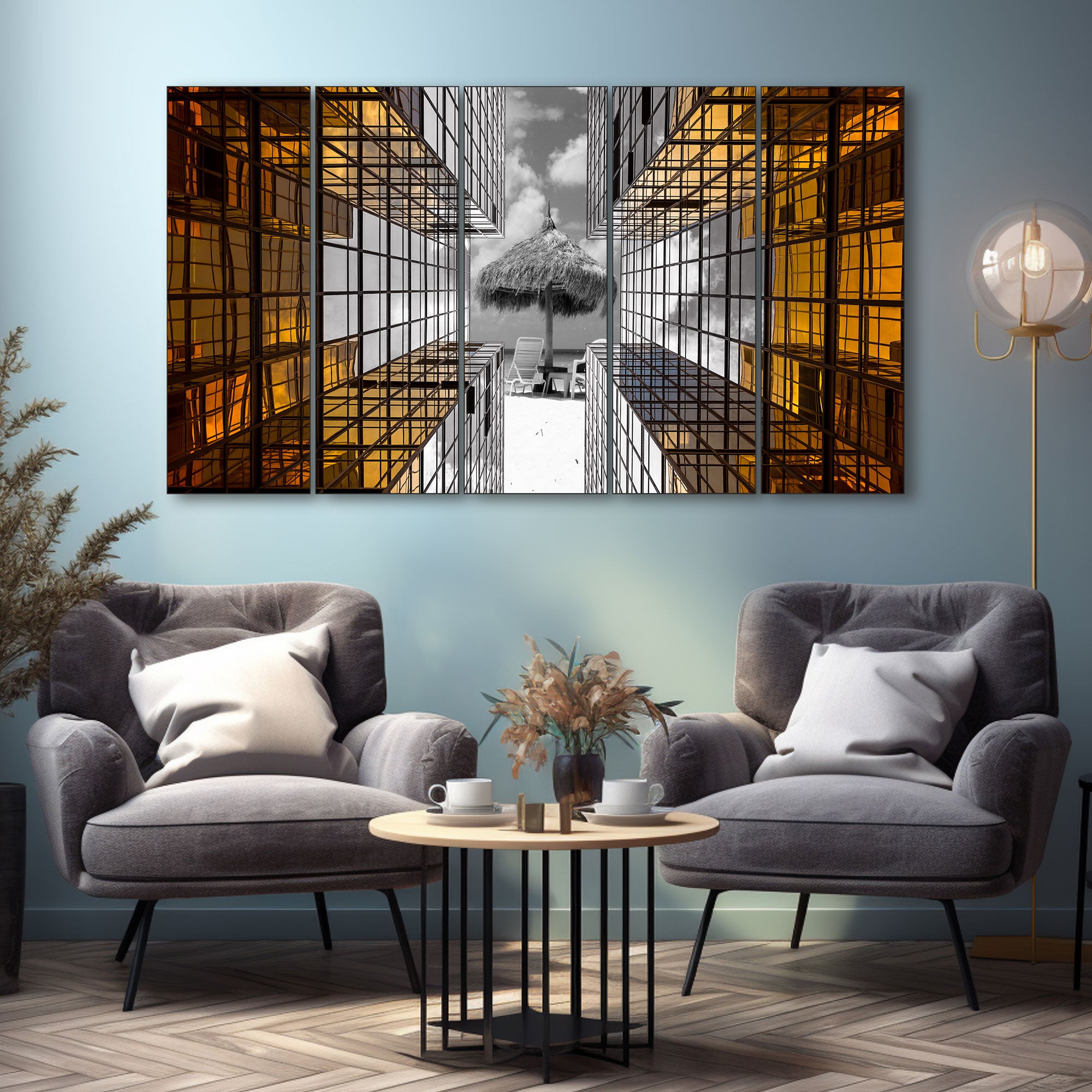 Nature Painting with frame Big Size Wall Art for living room,Bedroom,Drawing room,Hotels