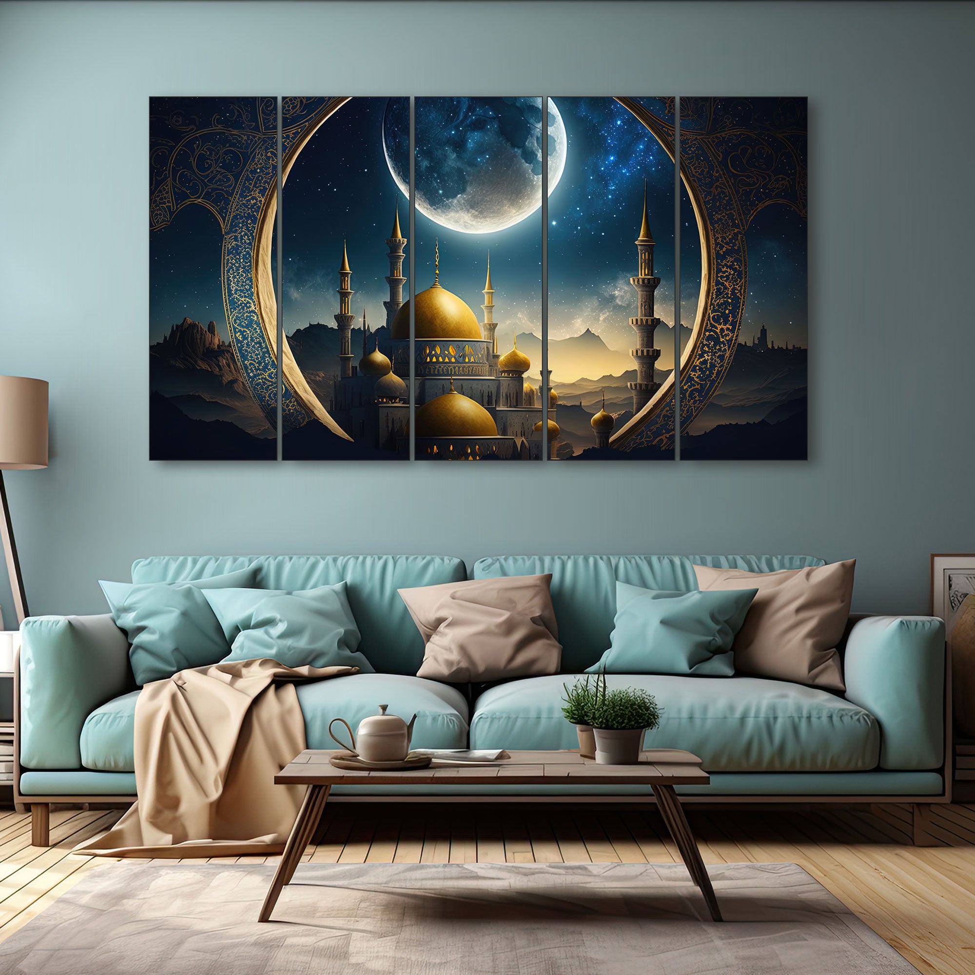 Islamic Painting with frame Big Size Wall Art for living room,Bedroom,Drawing room,Hotels