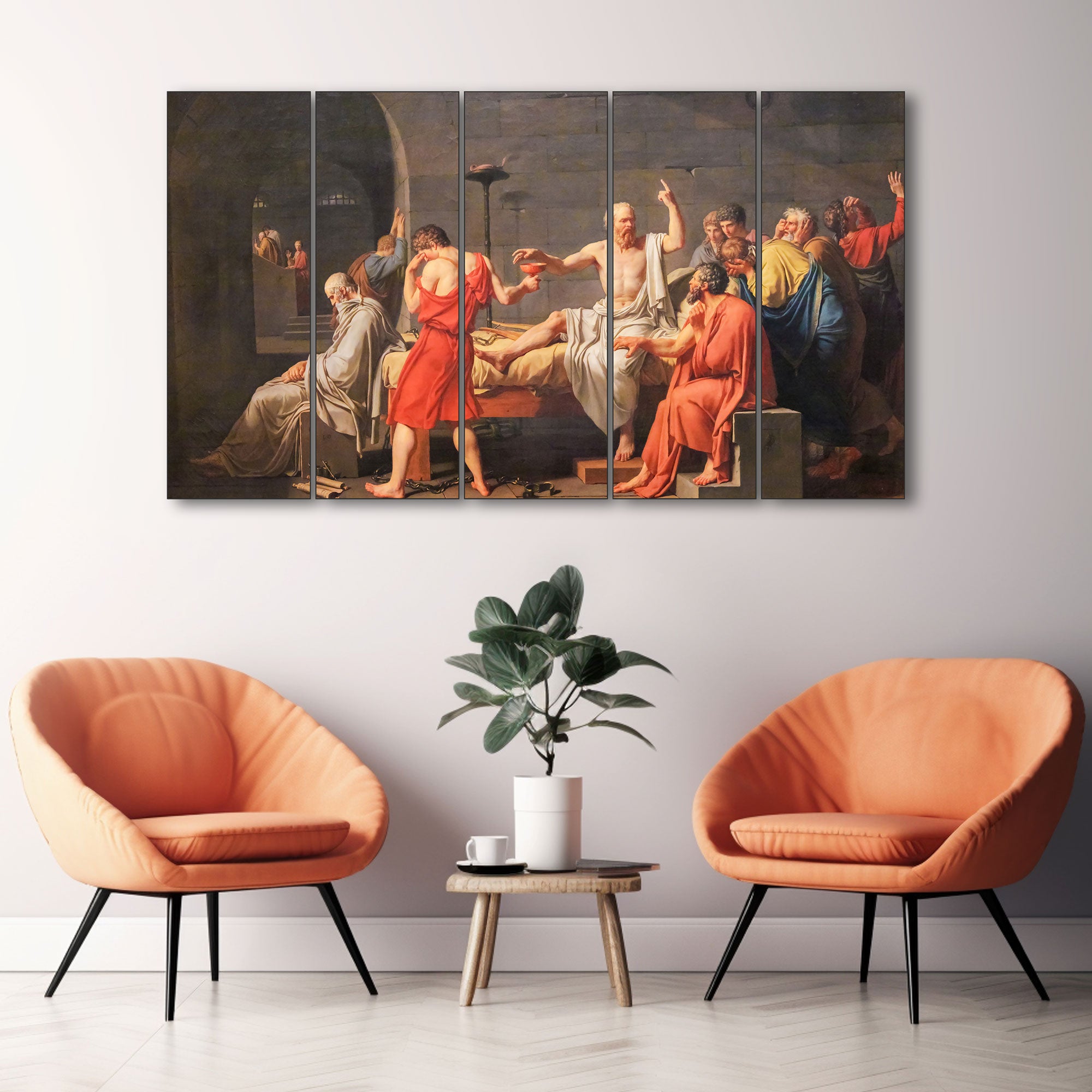 Greek Art Painting with frame Big Size Wall Art for living room,Bedroom,Drawing room,Hotels
