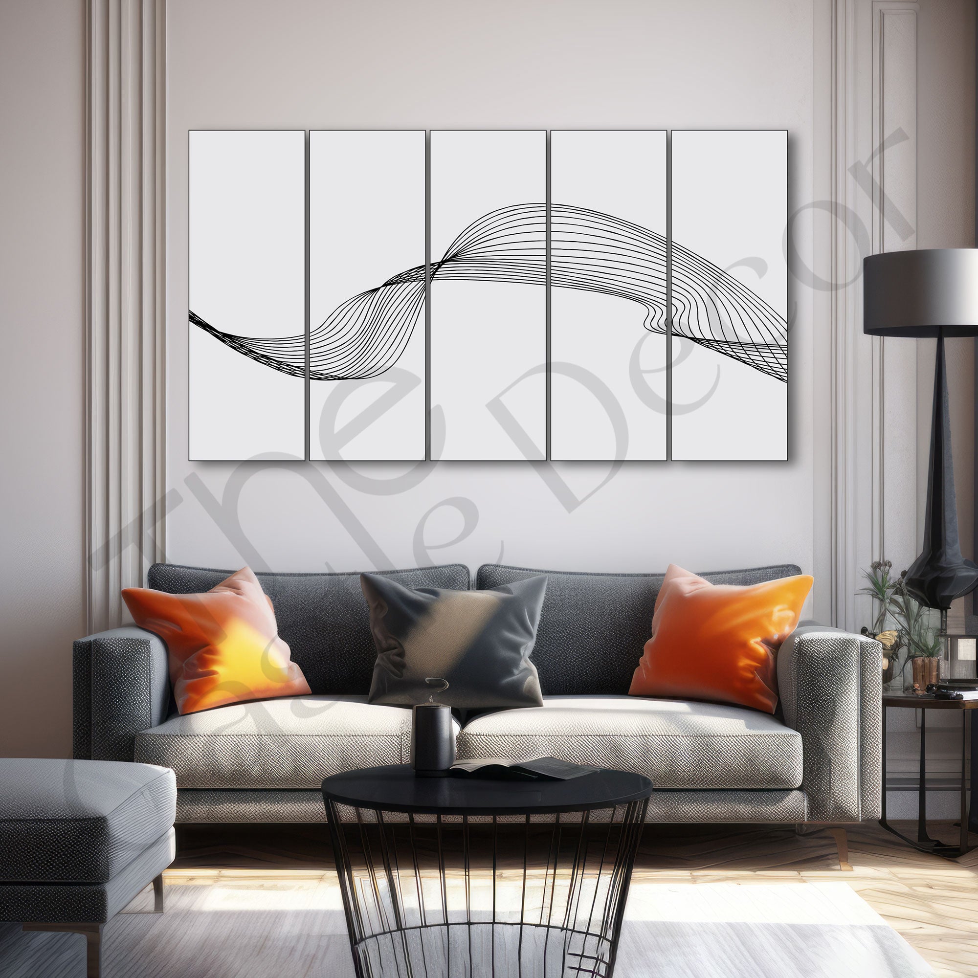 Abstract Painting with frame Big Size Wall Art for living room,Bedroom,Drawing room,Hotels