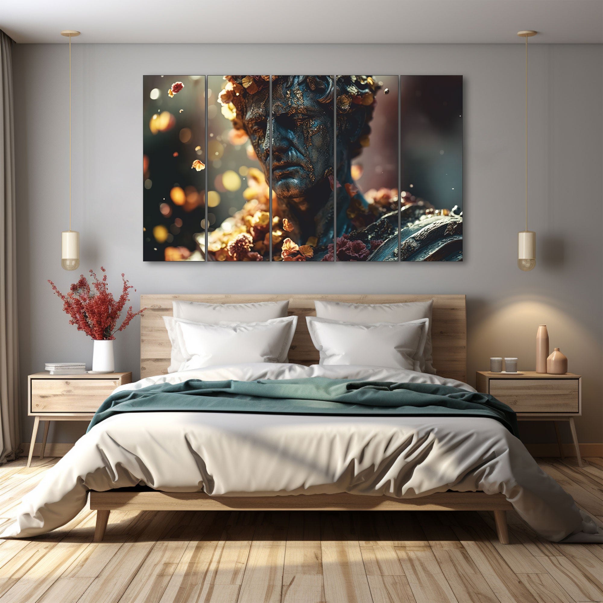 Greek Art Painting with frame Big Size Wall Art for living room,Bedroom,Drawing room,Hotels