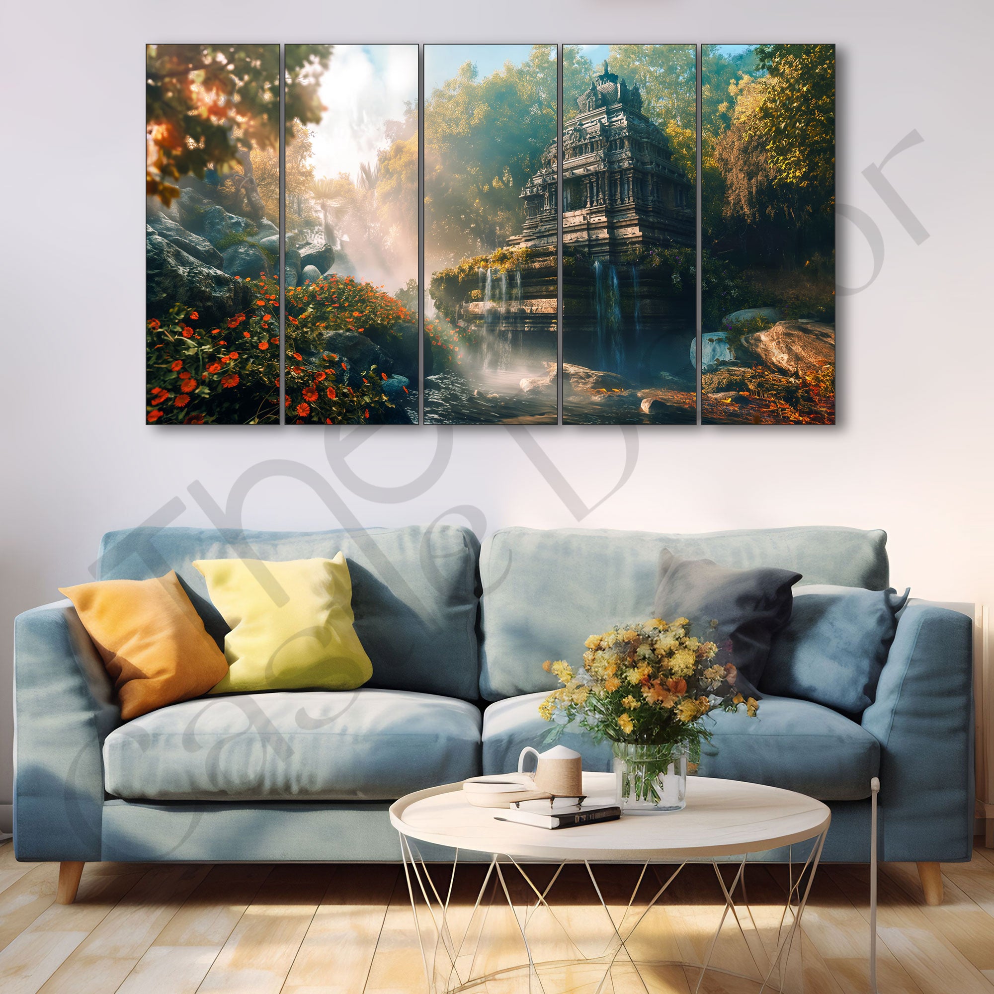 Nature Painting with frame Big Size Wall Art for living room,Bedroom,Drawing room,Hotels