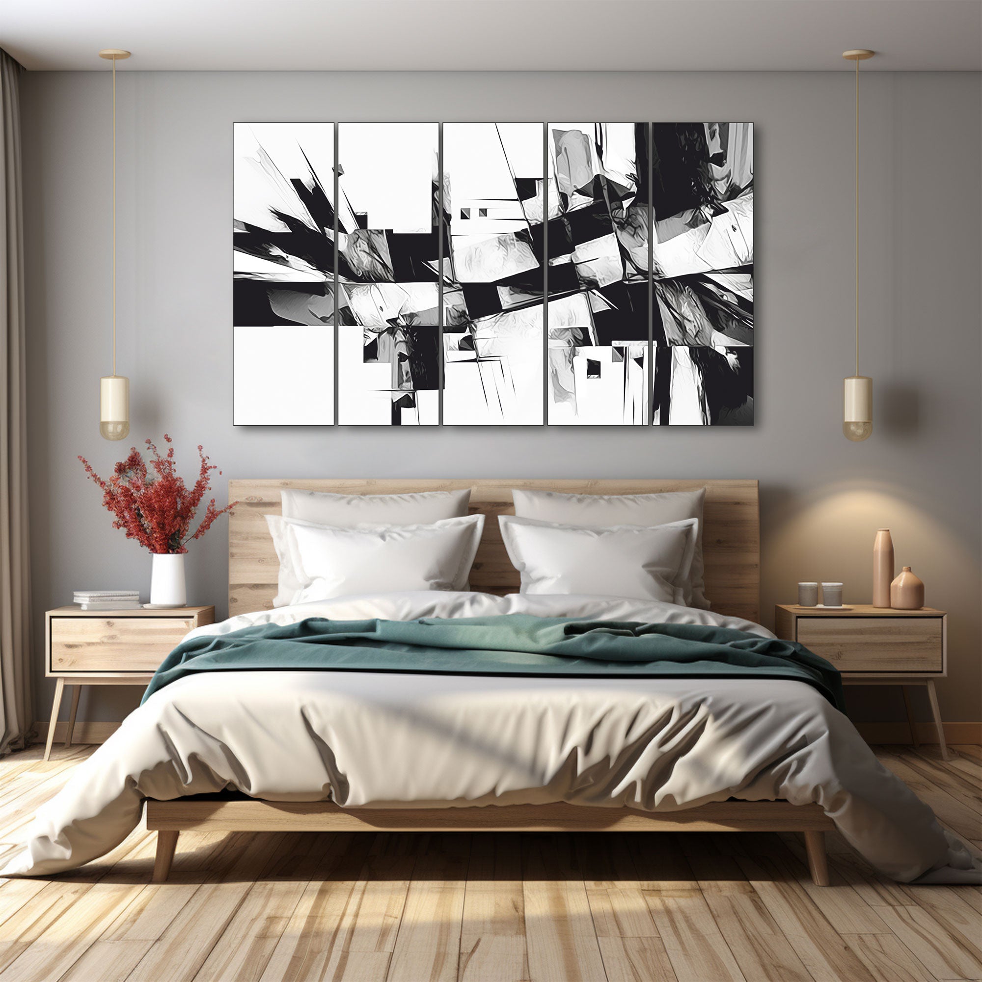 Abstract Art Painting with frame Big Size Wall Art for living room,Bedroom,Drawing room,Hotels