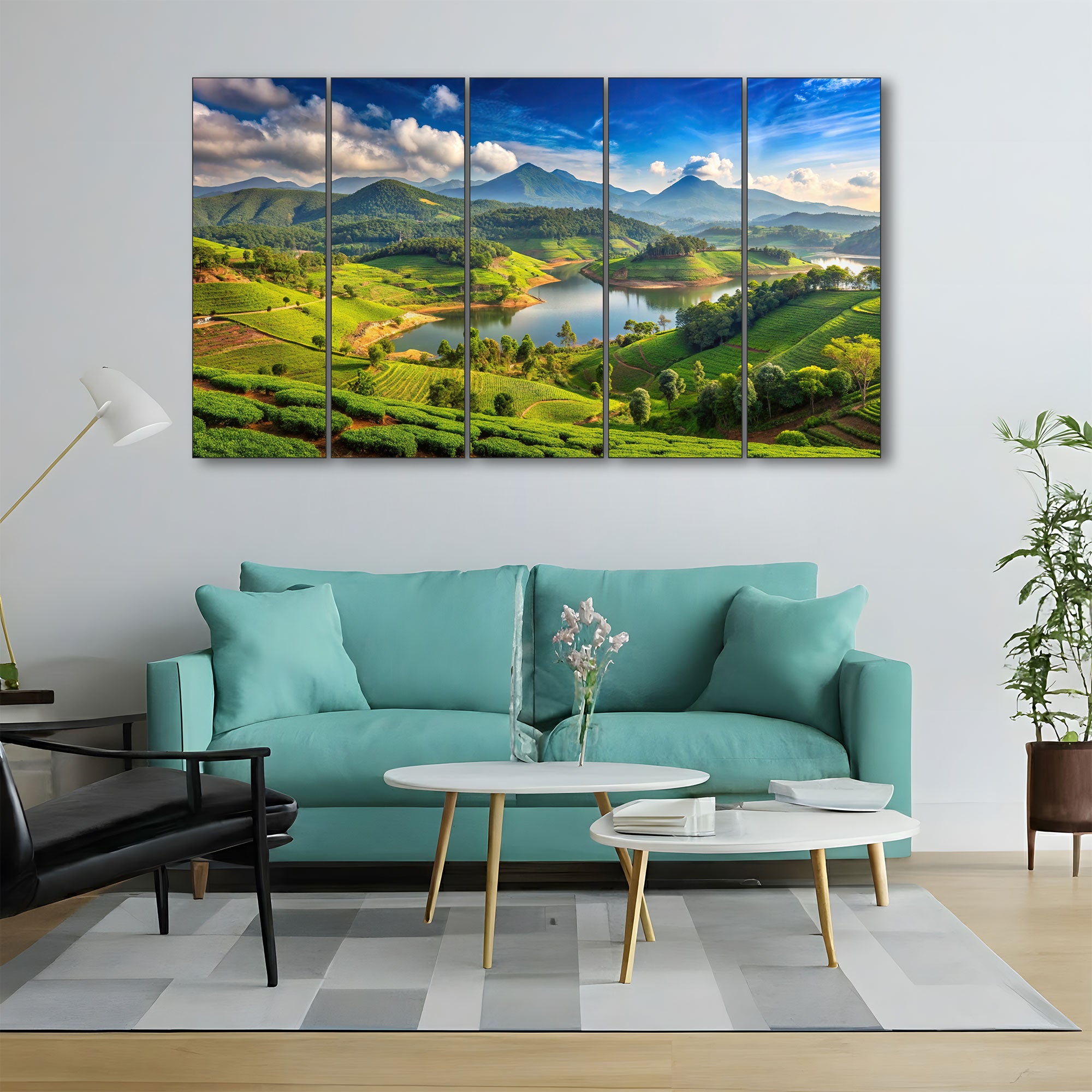 Nature Painting with frame Big Size Wall Art for living room,Bedroom,Drawing room,Hotels