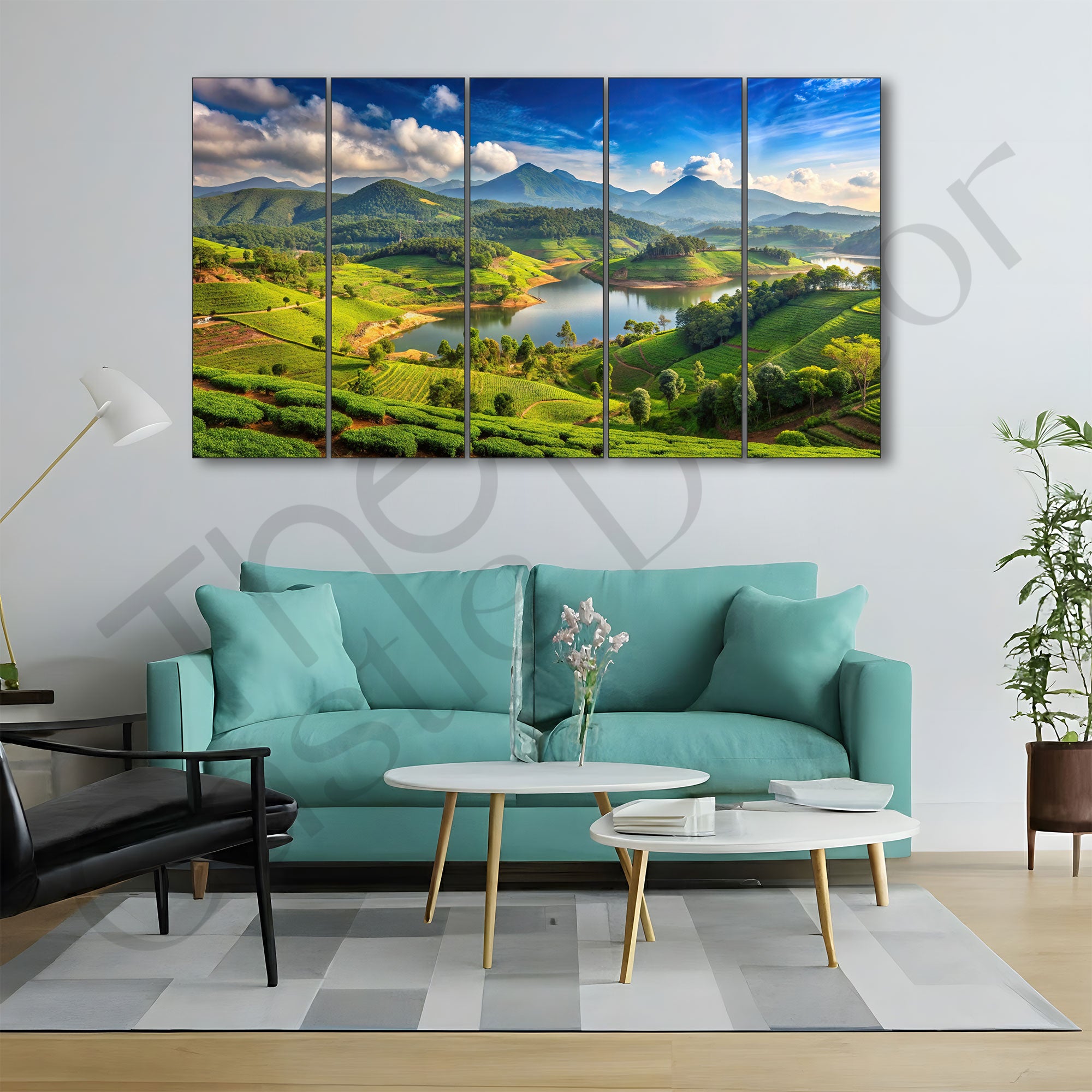 Nature Painting with frame Big Size Wall Art for living room,Bedroom,Drawing room,Hotels