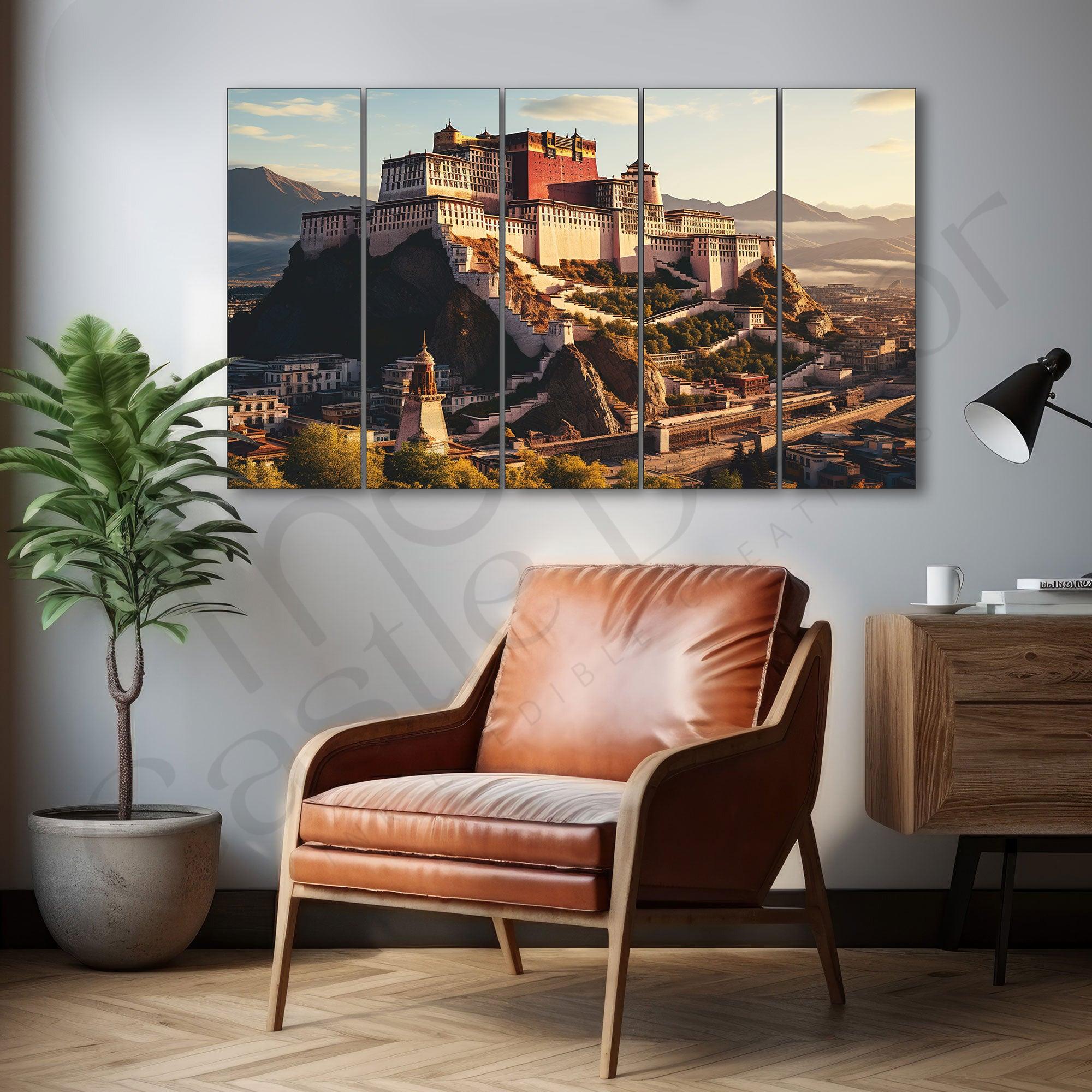 Potata Palace Painting Set of 5 for Home Decoration