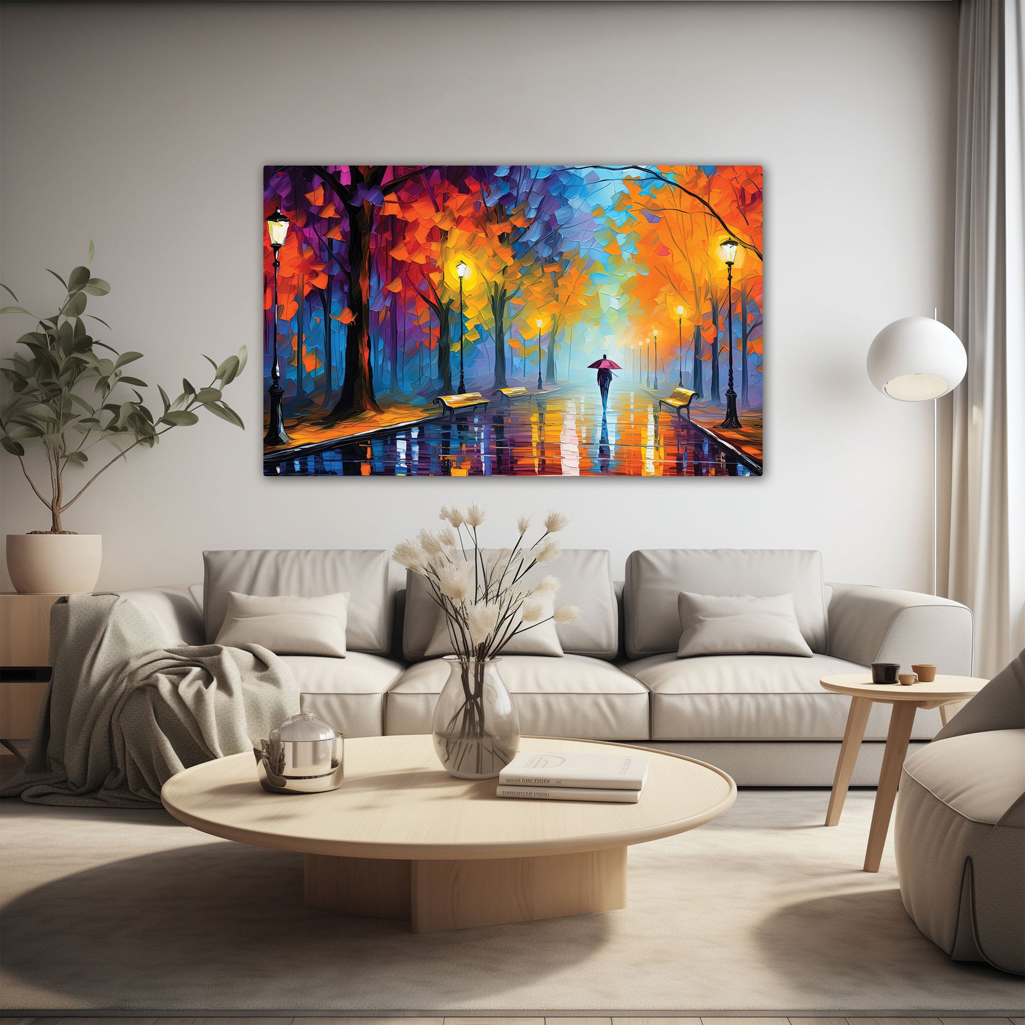 VintageAbstract Canvas painting with frame Big Size Wall Art for living room,Bedroom,Drawing room,Hotels