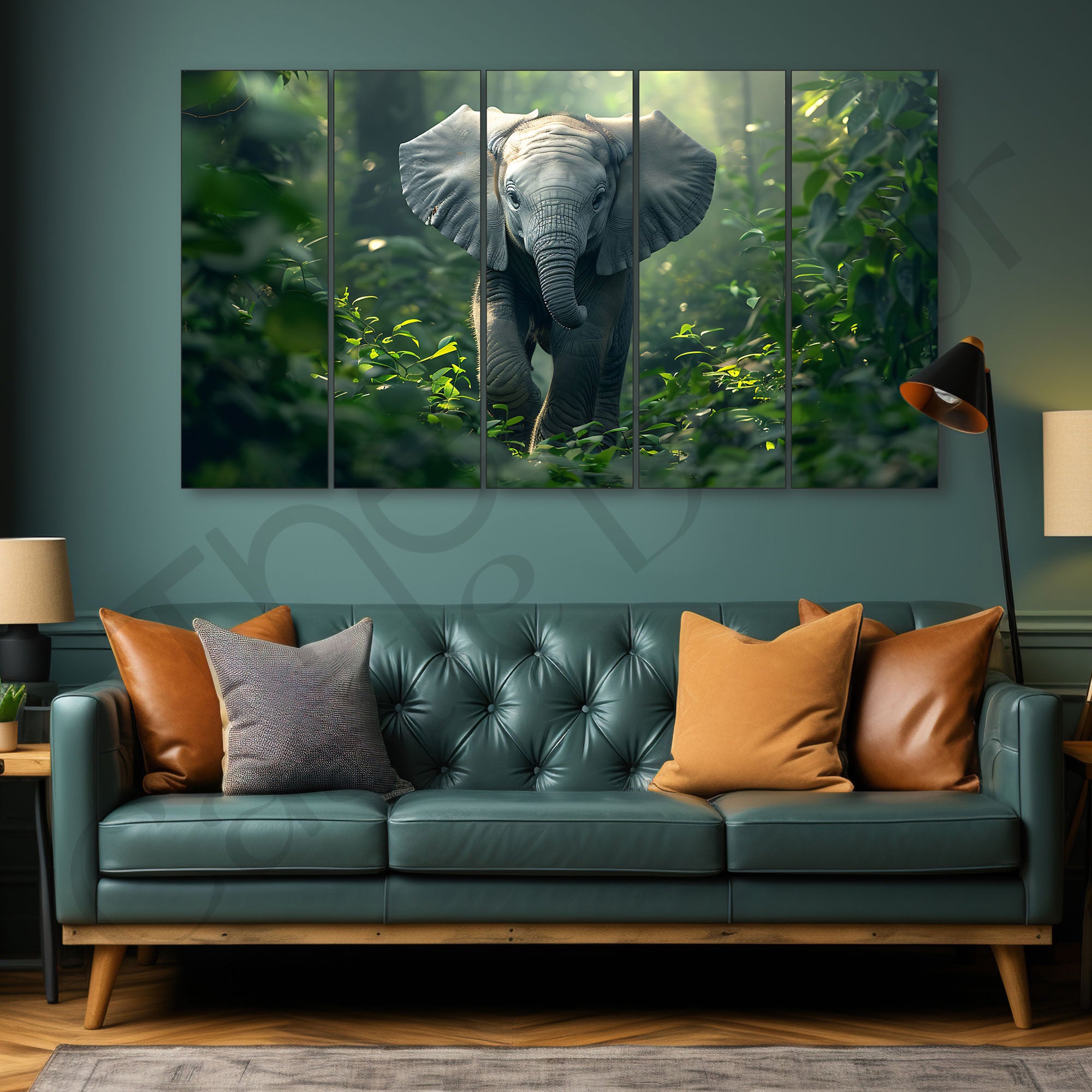 Animal Painting with frame Big Size Wall Art for living room,Bedroom,Drawing room,Hotels