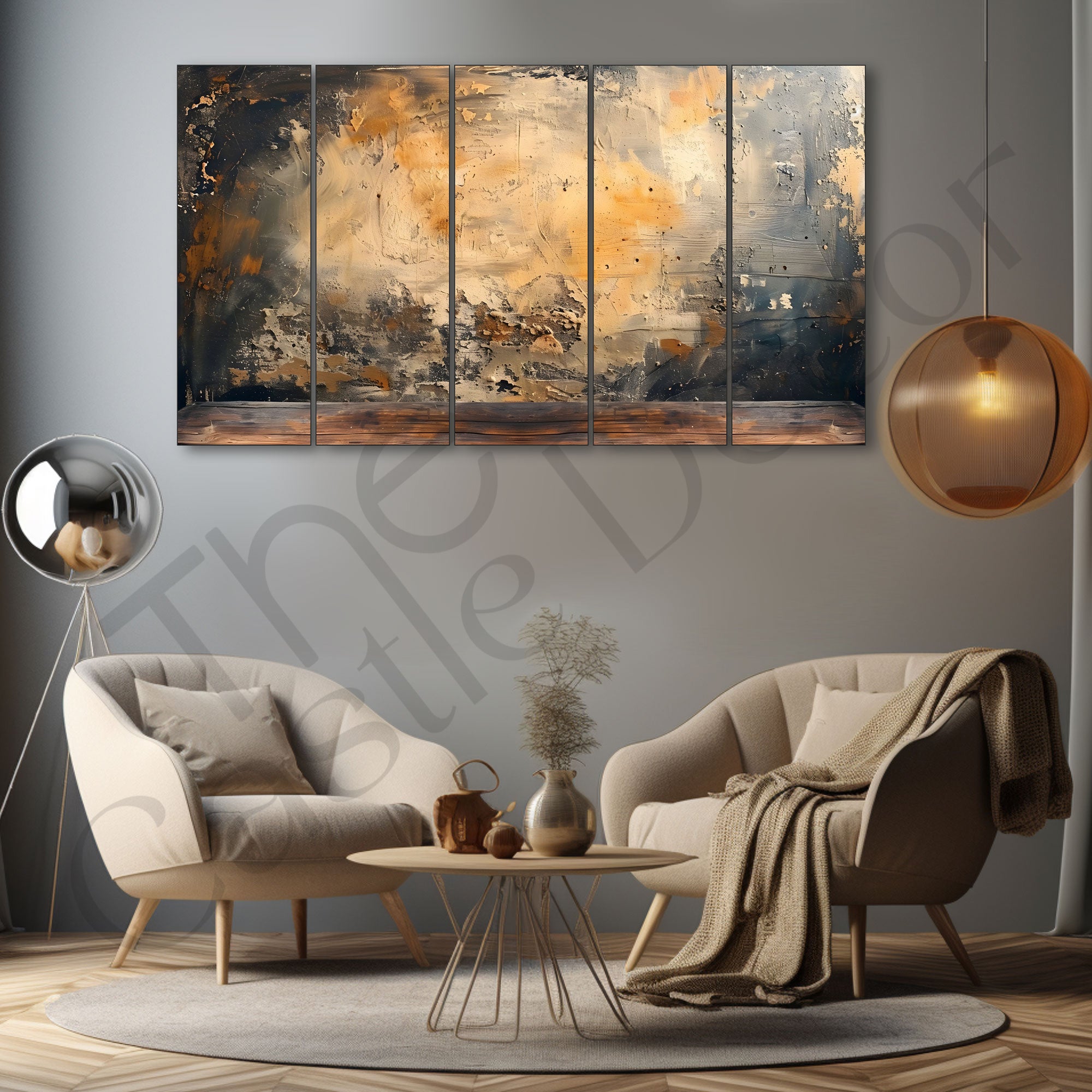 Abstract Painting with frame Big Size Wall Art for living room,Bedroom,Drawing room,Hotels