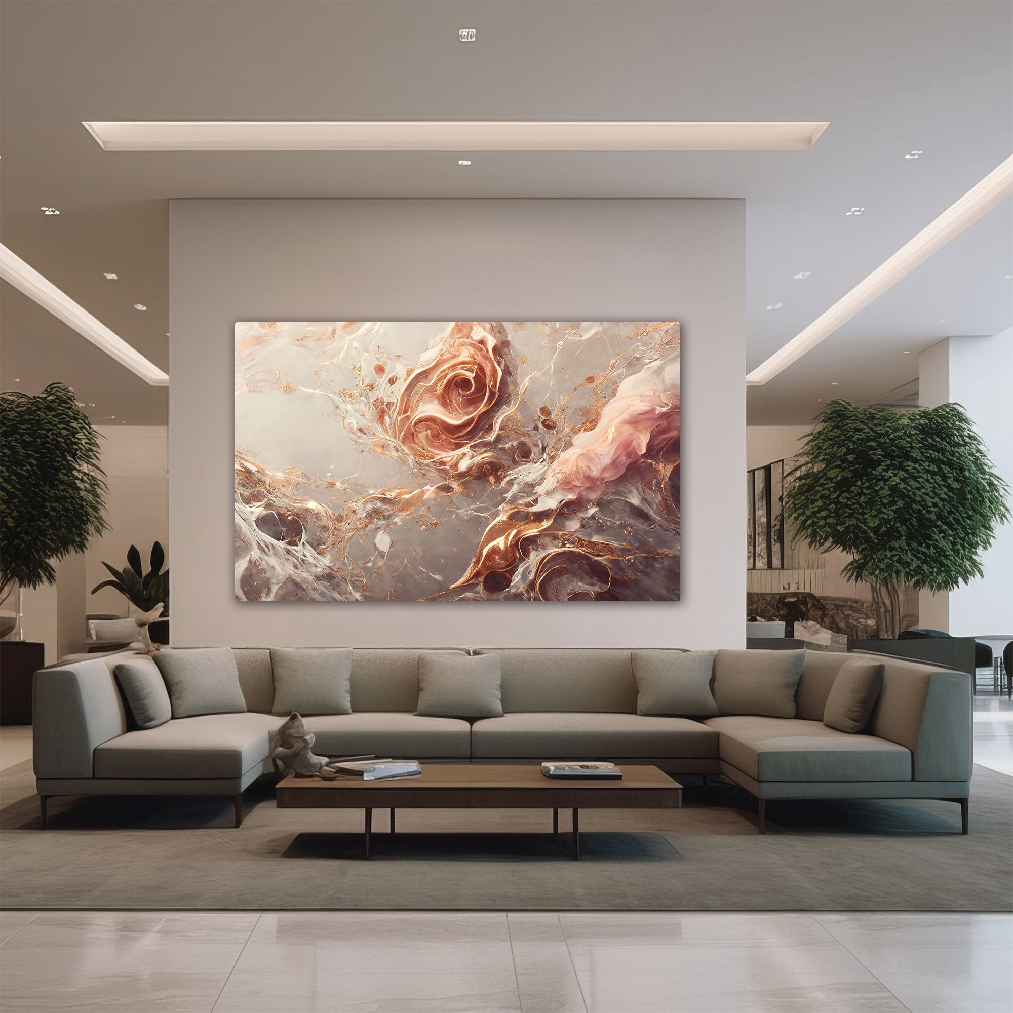 MarbleAbstract Canvas painting with frame Big Size Wall Art for living room,Bedroom,Drawing room,Hotels