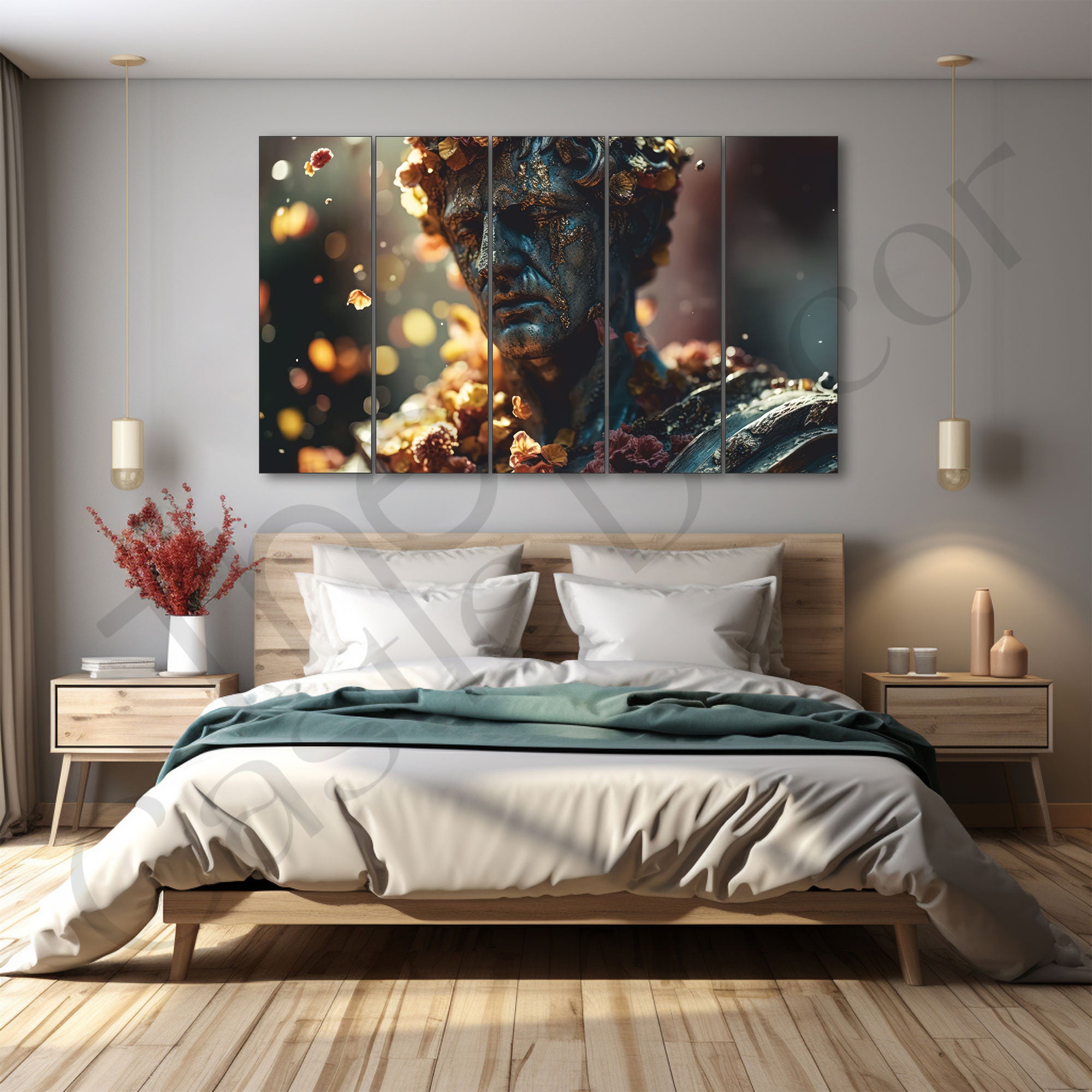 Greek Art Painting with frame Big Size Wall Art for living room,Bedroom,Drawing room,Hotels