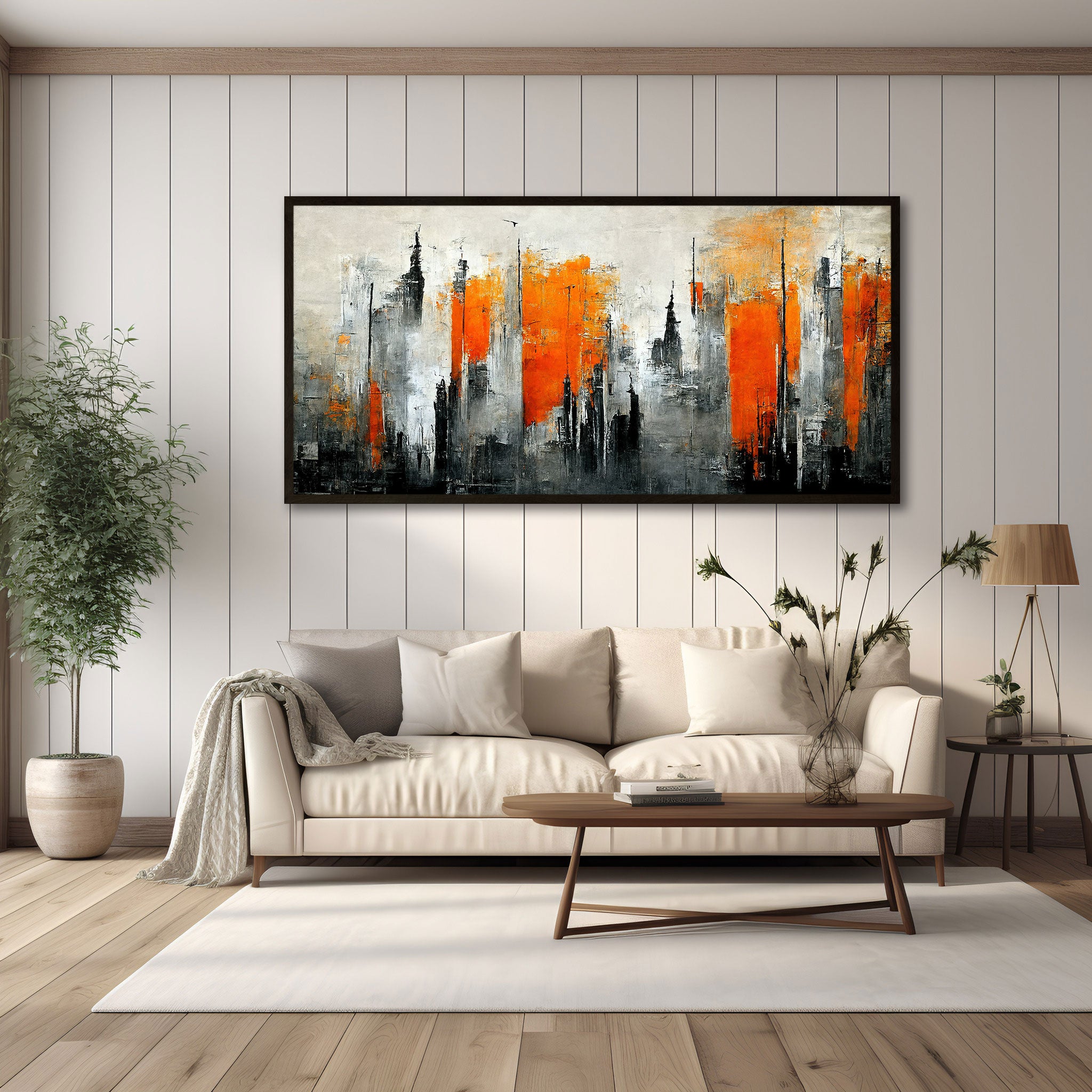 Abstract Canvas painting with frame Big Size Wall Art for living room,Bedroom,Drawing roomHotels