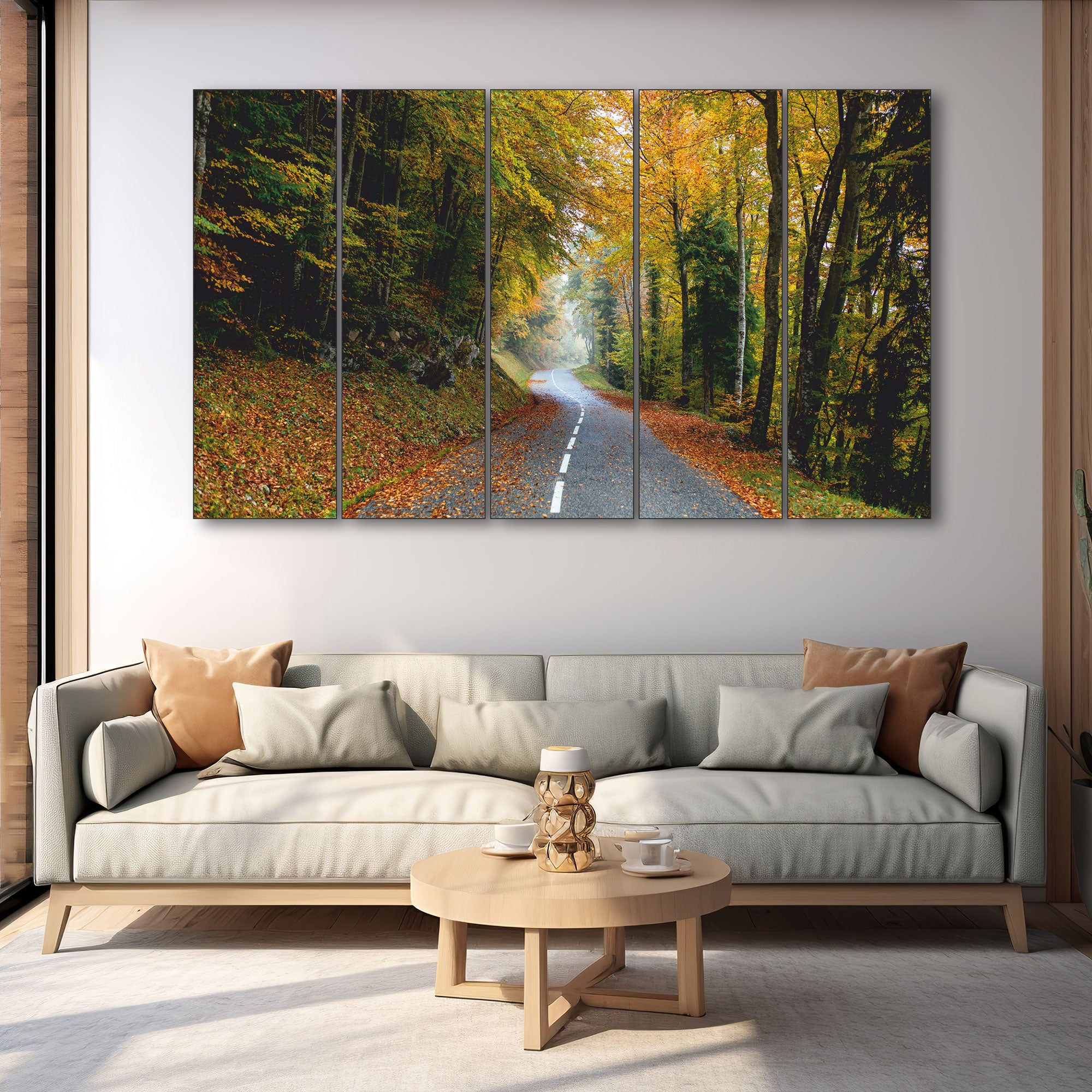 Trees Painting with frame Big Size Wall Art for living room,Bedroom,Drawing room,Hotels