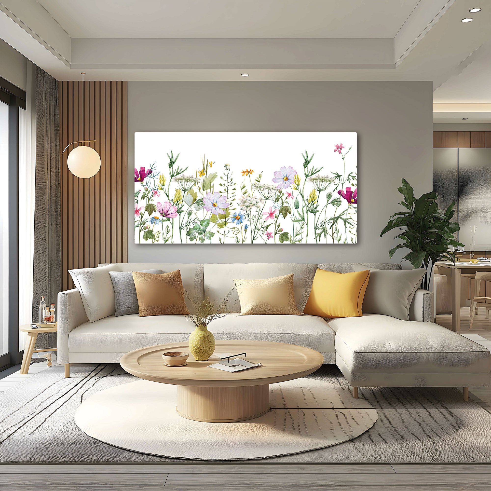 Flowers Canvas painting Big Size Wall Art for living room,Bedroom,Drawing room,Hotels